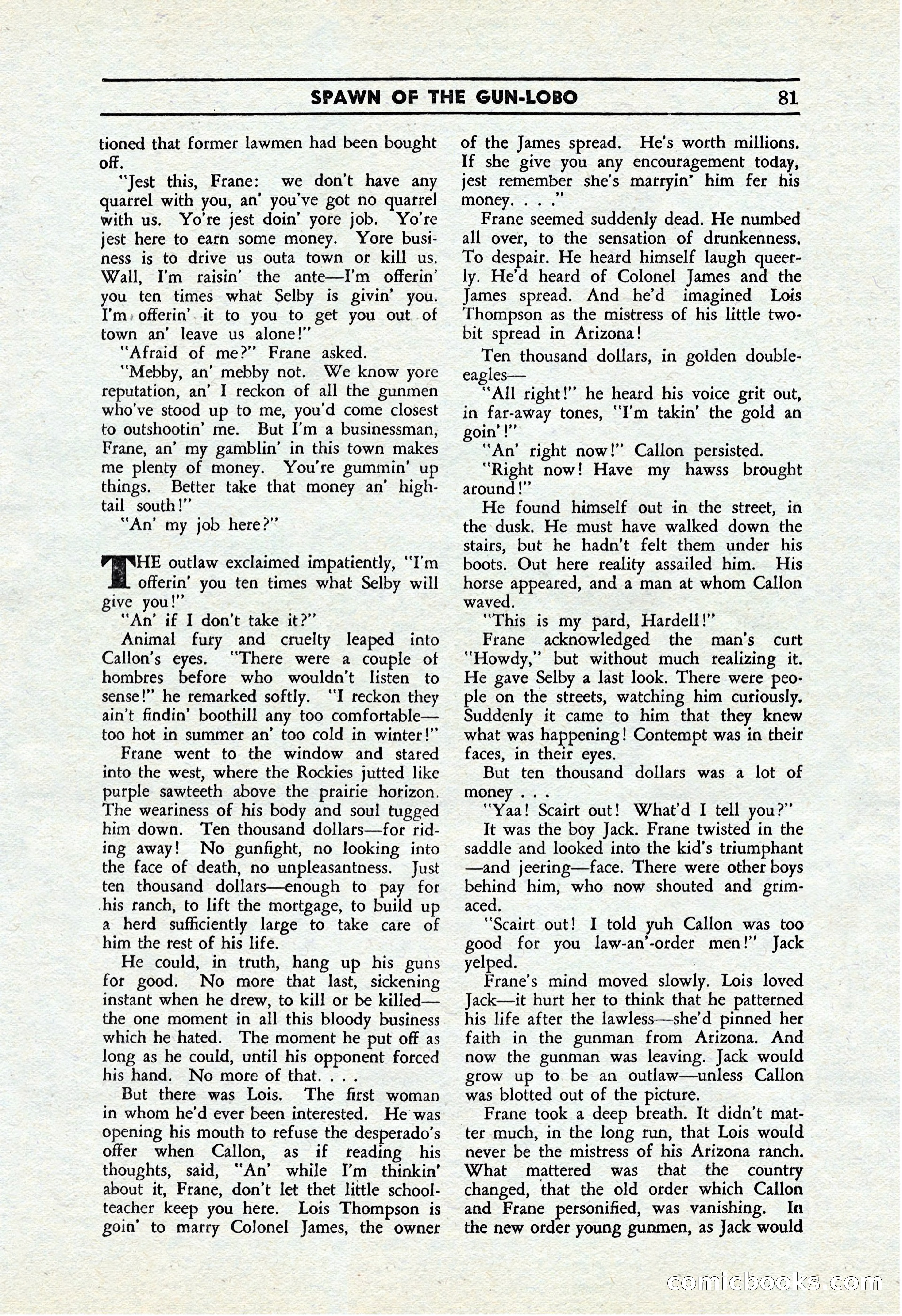 Cowboy Short Stories, November 1939 — page 80 of 114