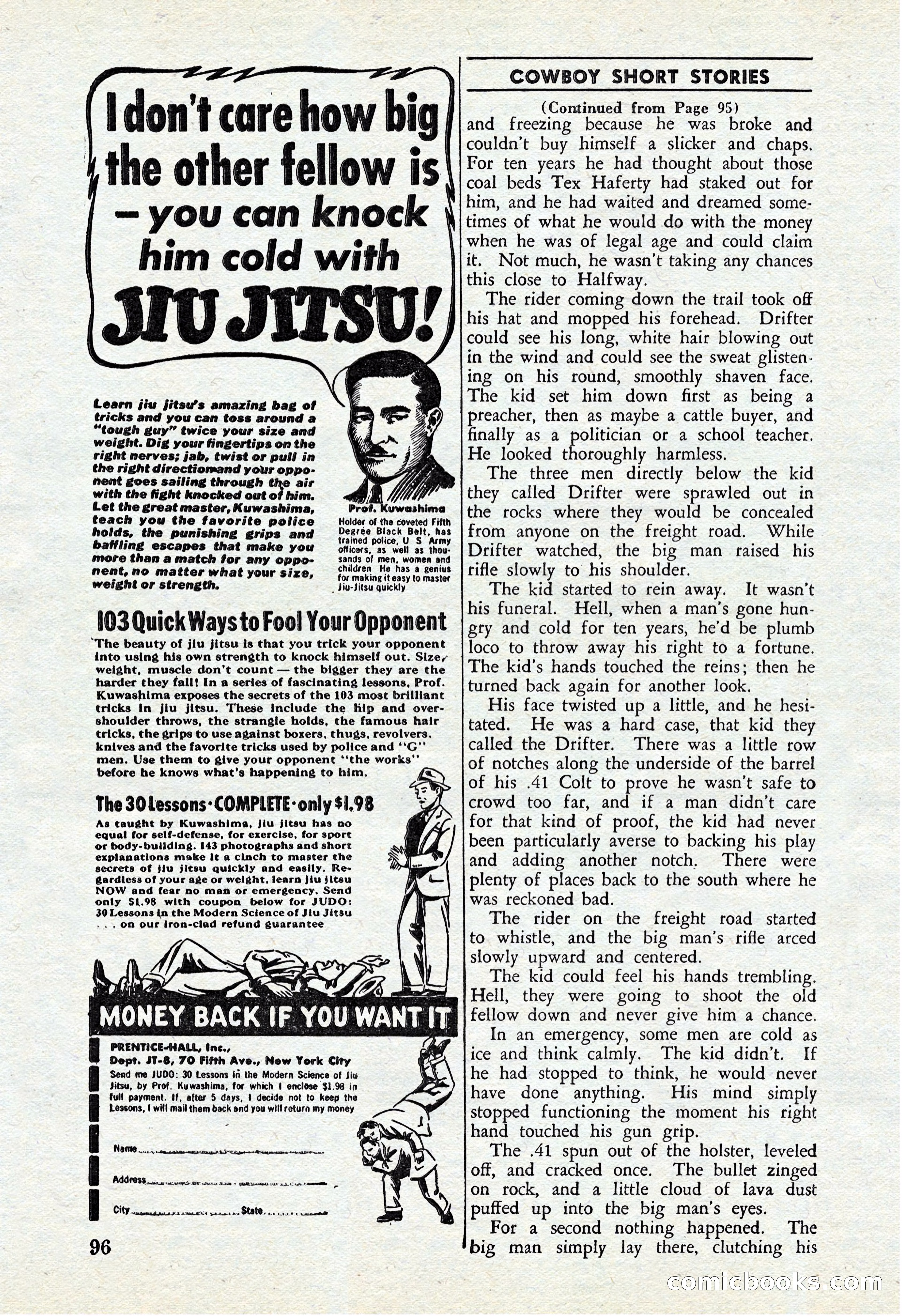 Cowboy Short Stories, November 1939 — page 95 of 114