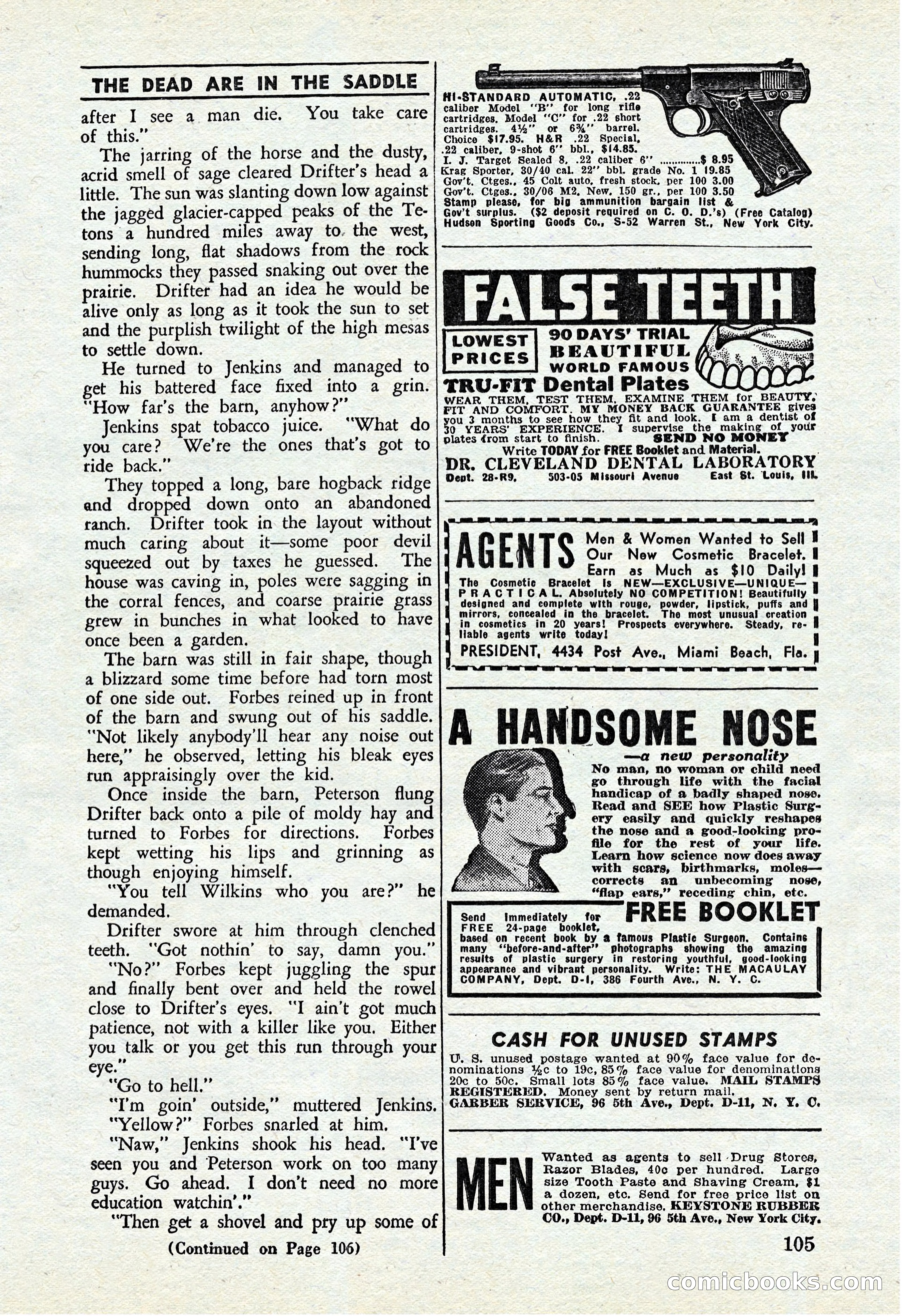 Cowboy Short Stories, November 1939 — page 104 of 114