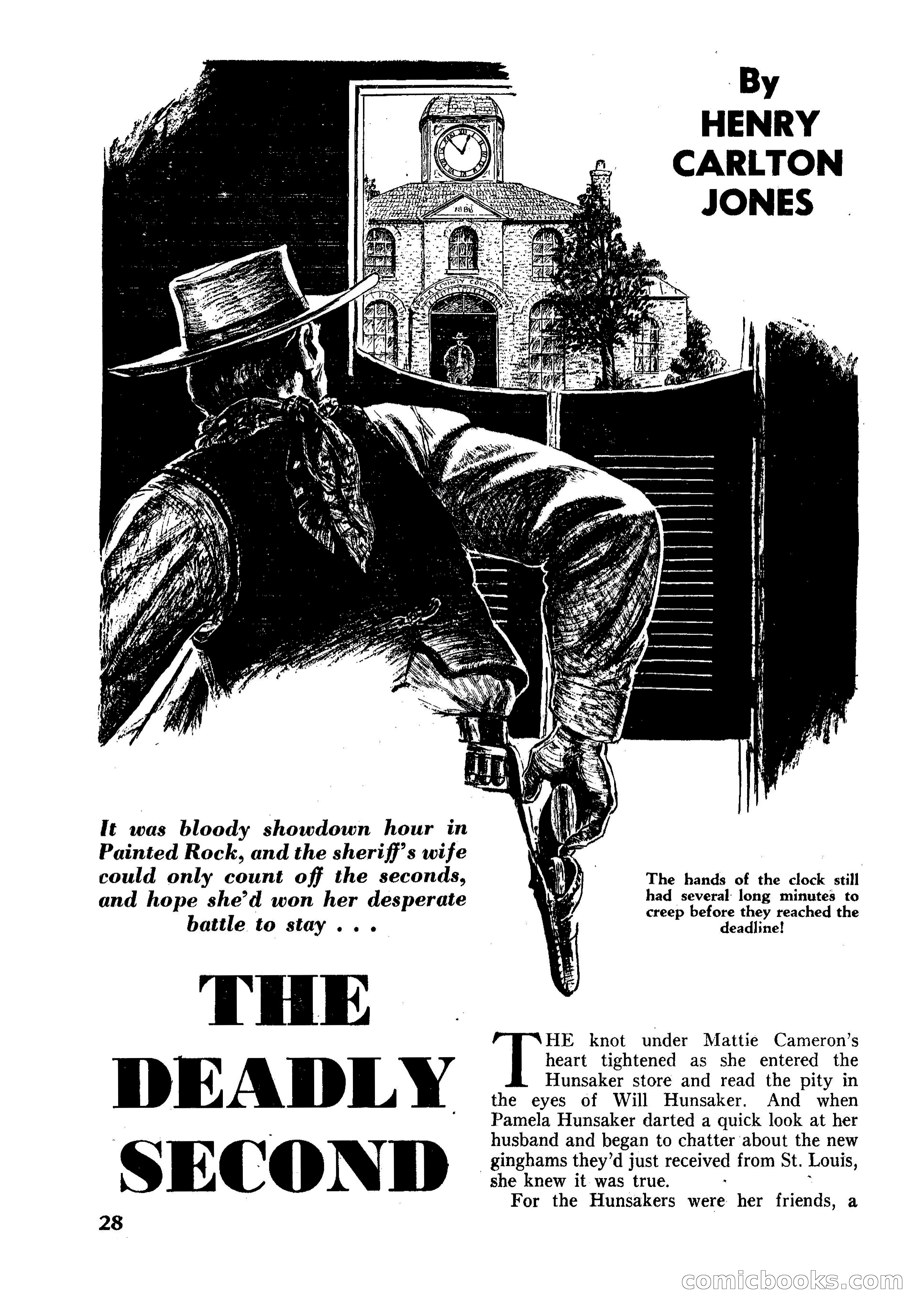 Fifteen Western Tales, January 1953 — page 28 of 116