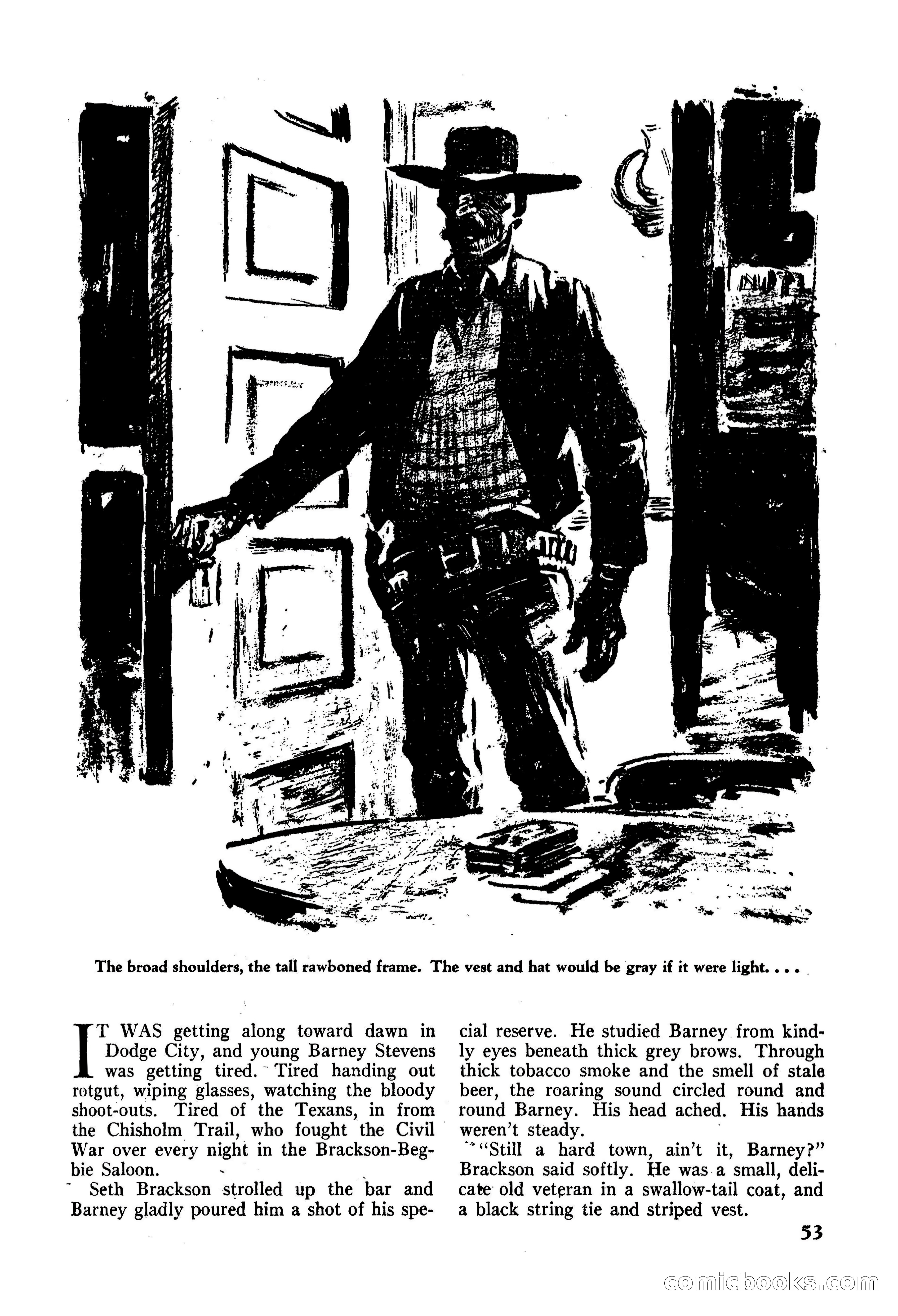 Fifteen Western Tales, January 1953 — page 53 of 116