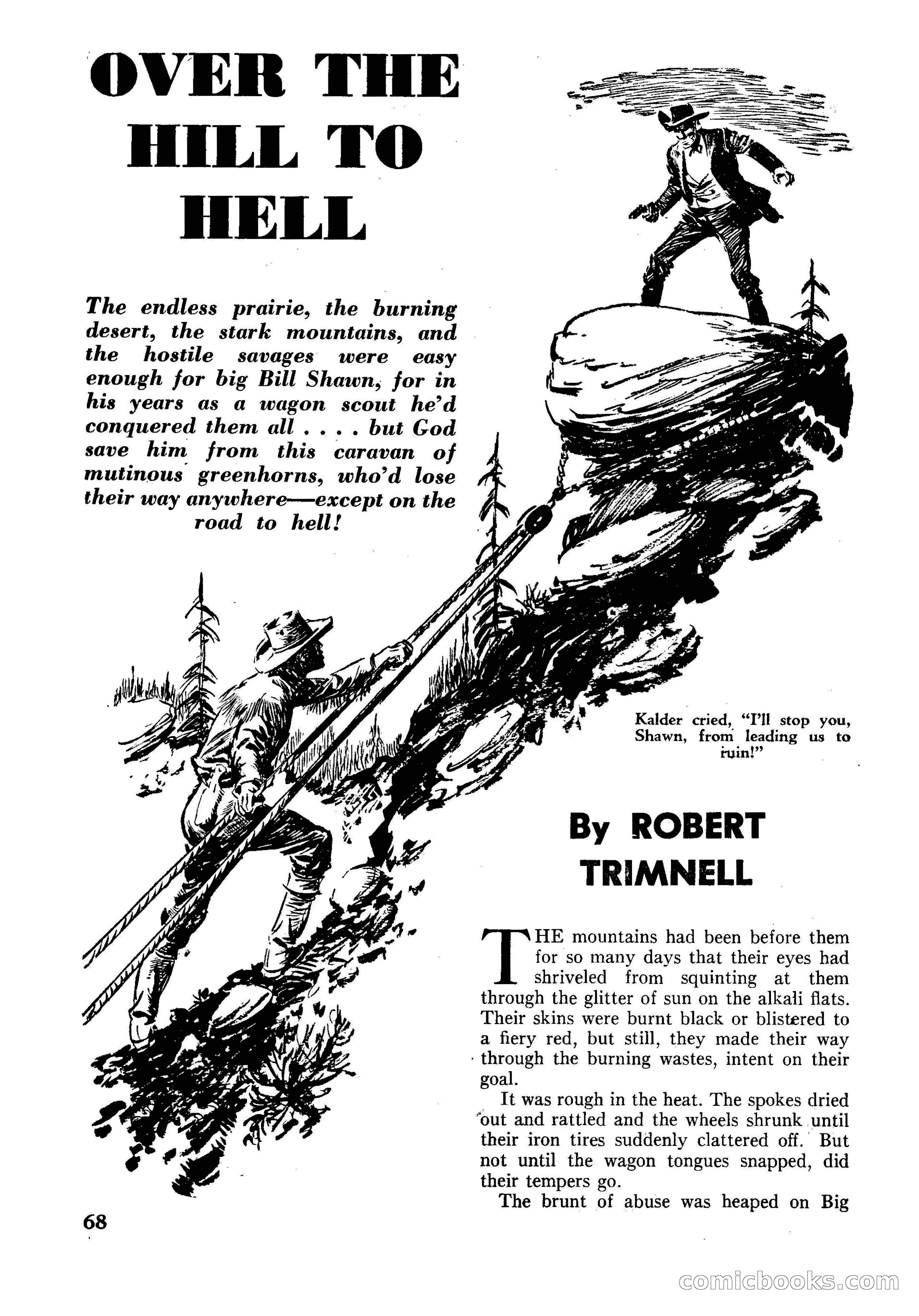 Fifteen Western Tales, January 1953 — page 68 of 116