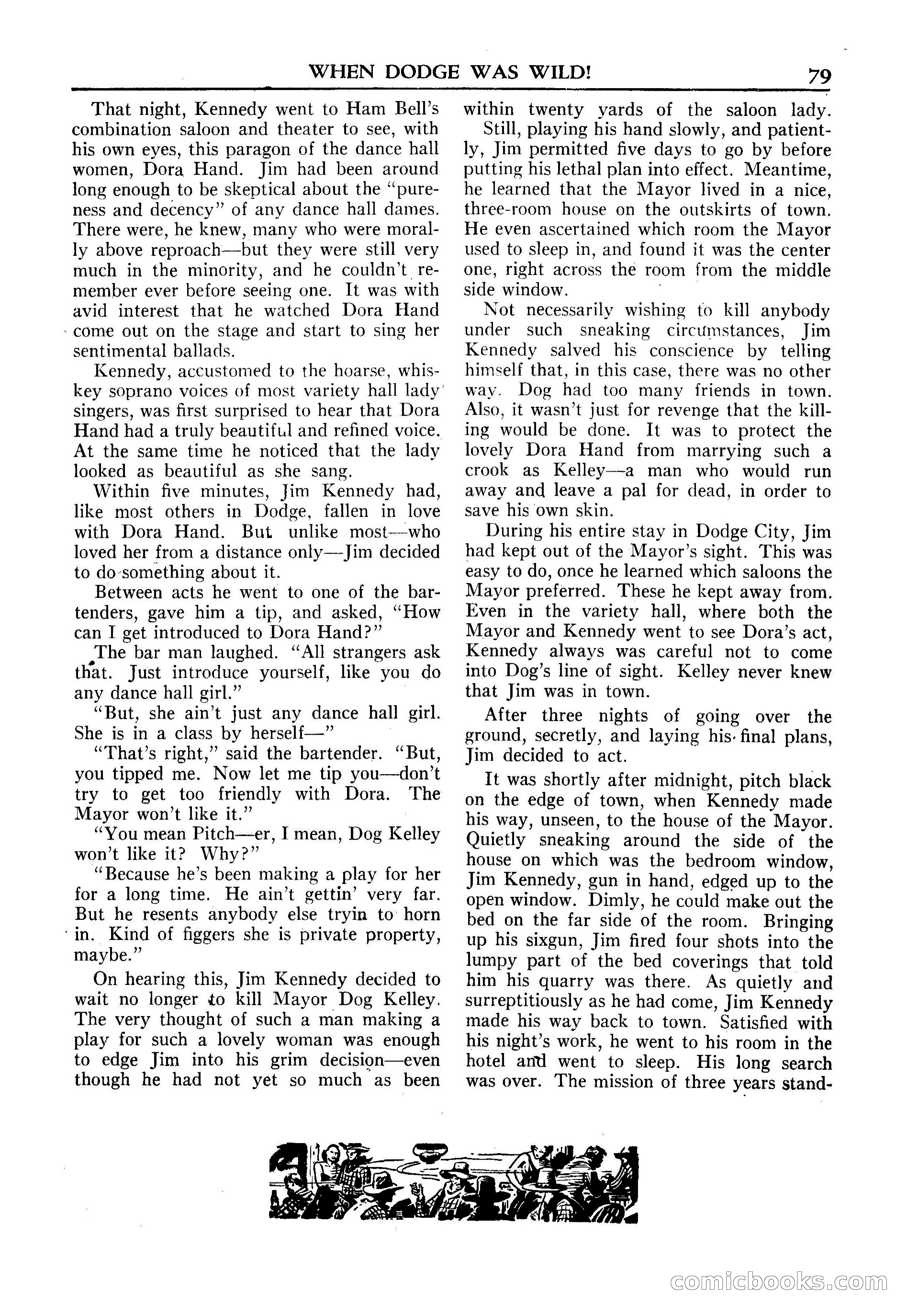 Fifteen Western Tales, January 1953 — page 79 of 116