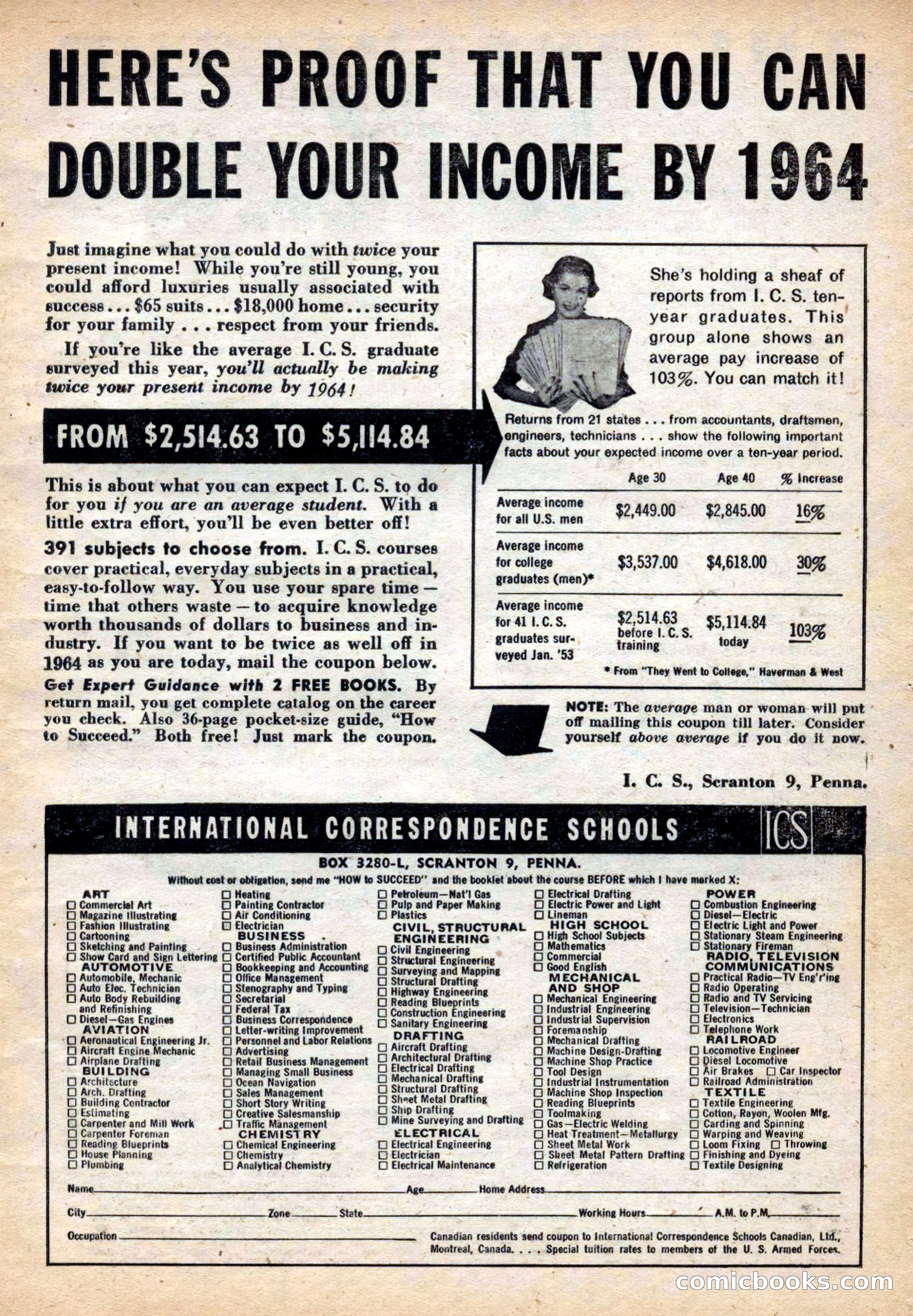 Fifteen Western Tales, March 1954 — page 5 of 116
