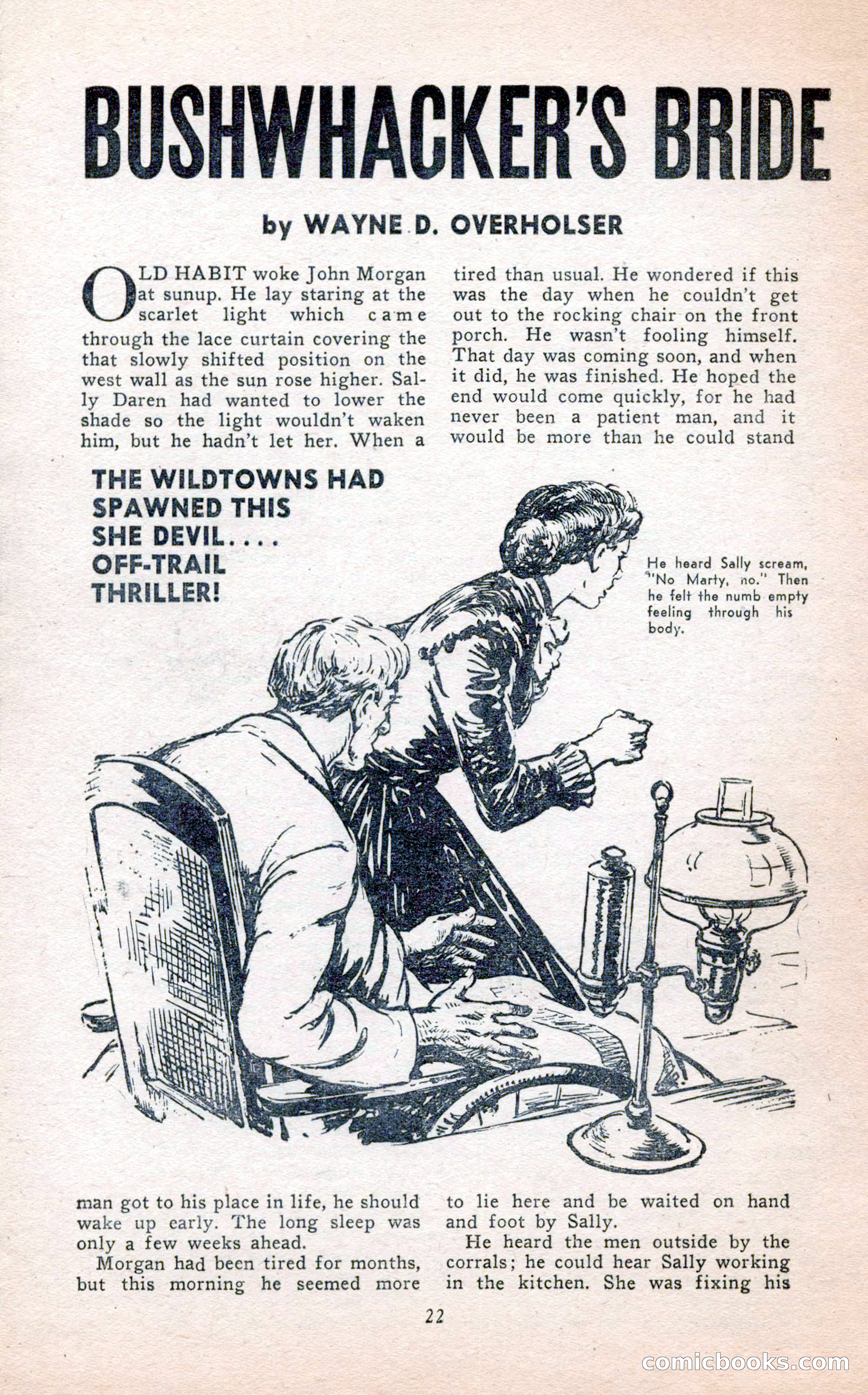 2-Gun Western, February 1954 — page 22 of 100