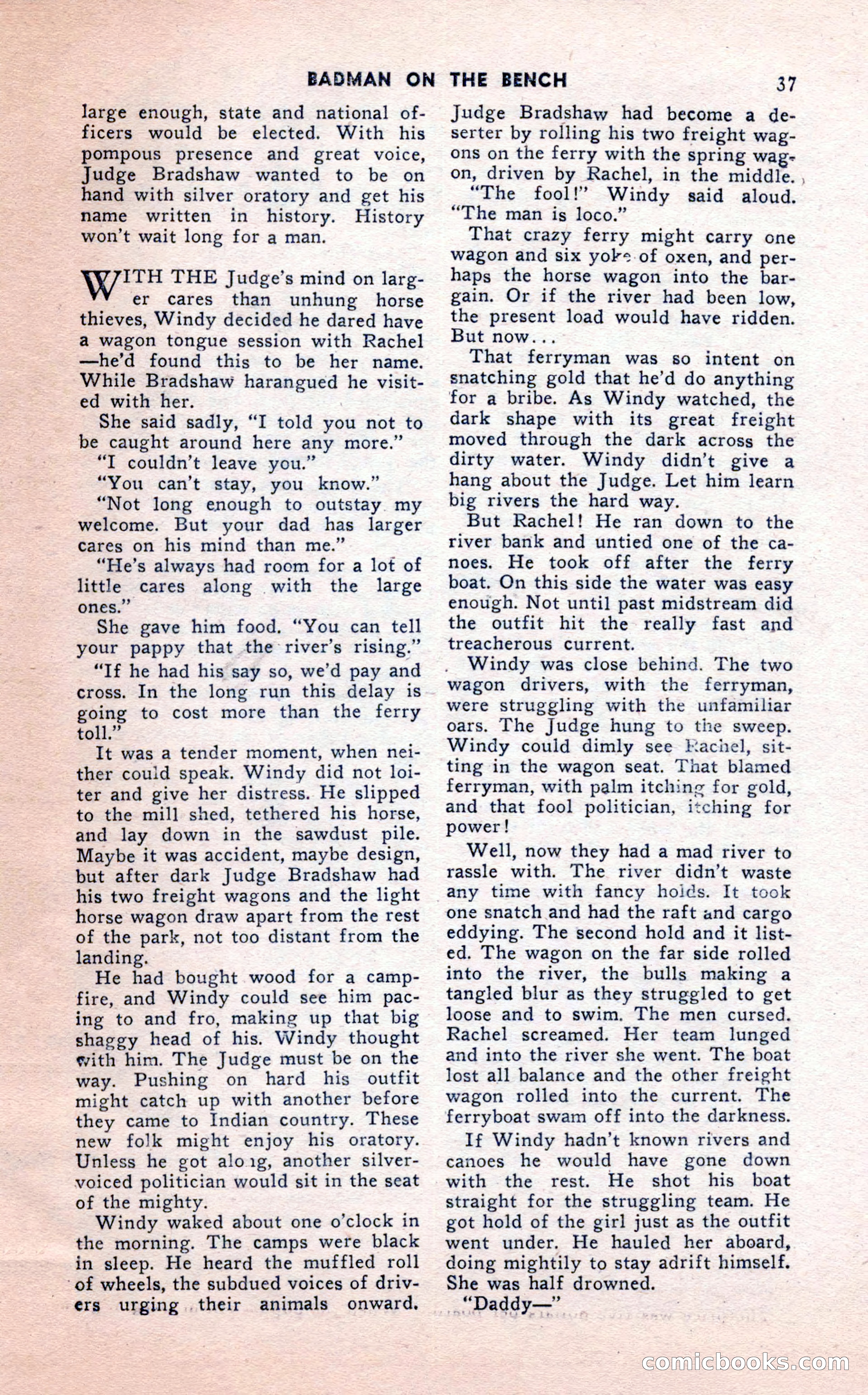 2-Gun Western, February 1954 — page 37 of 100