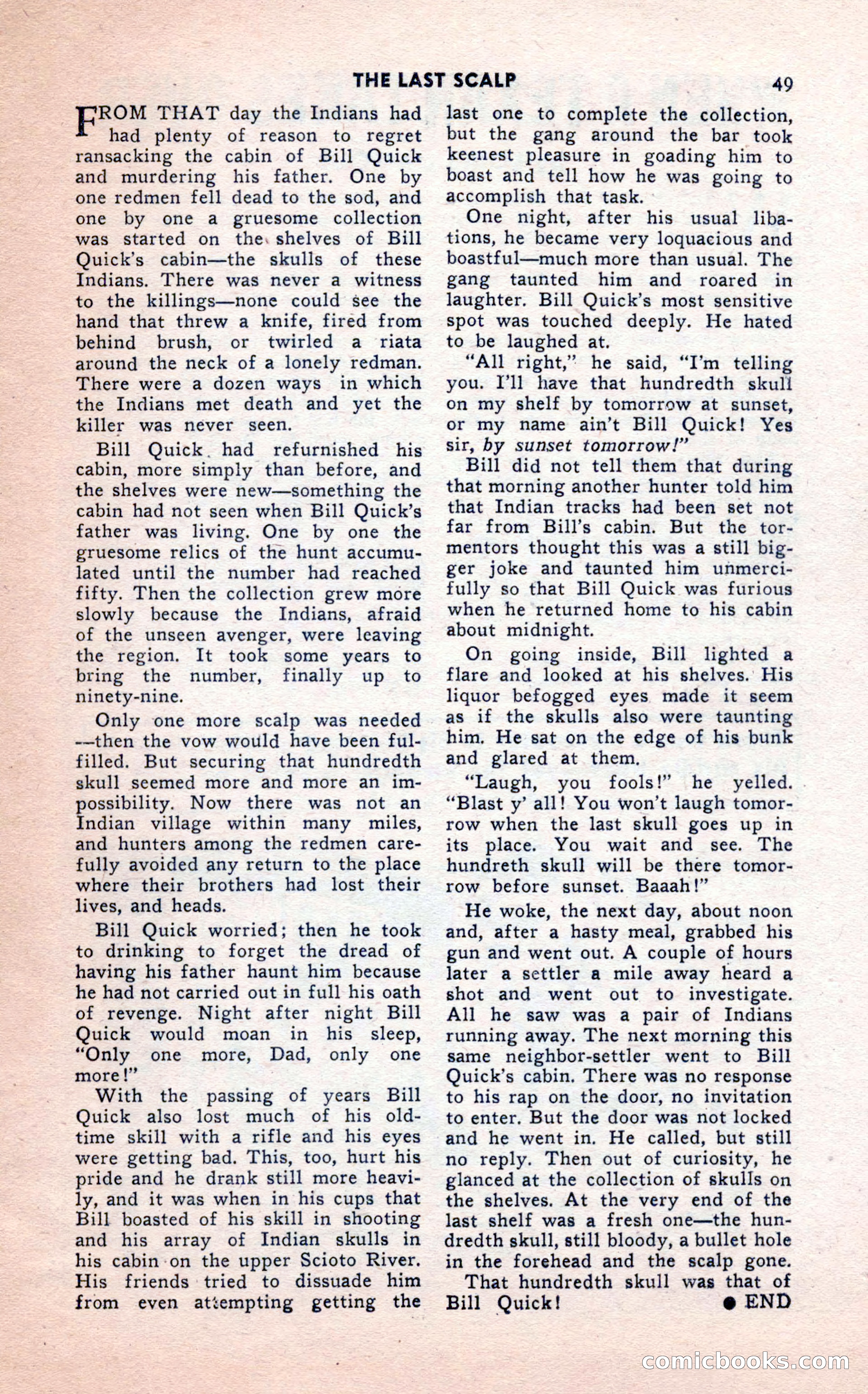 2-Gun Western, February 1954 — page 49 of 100