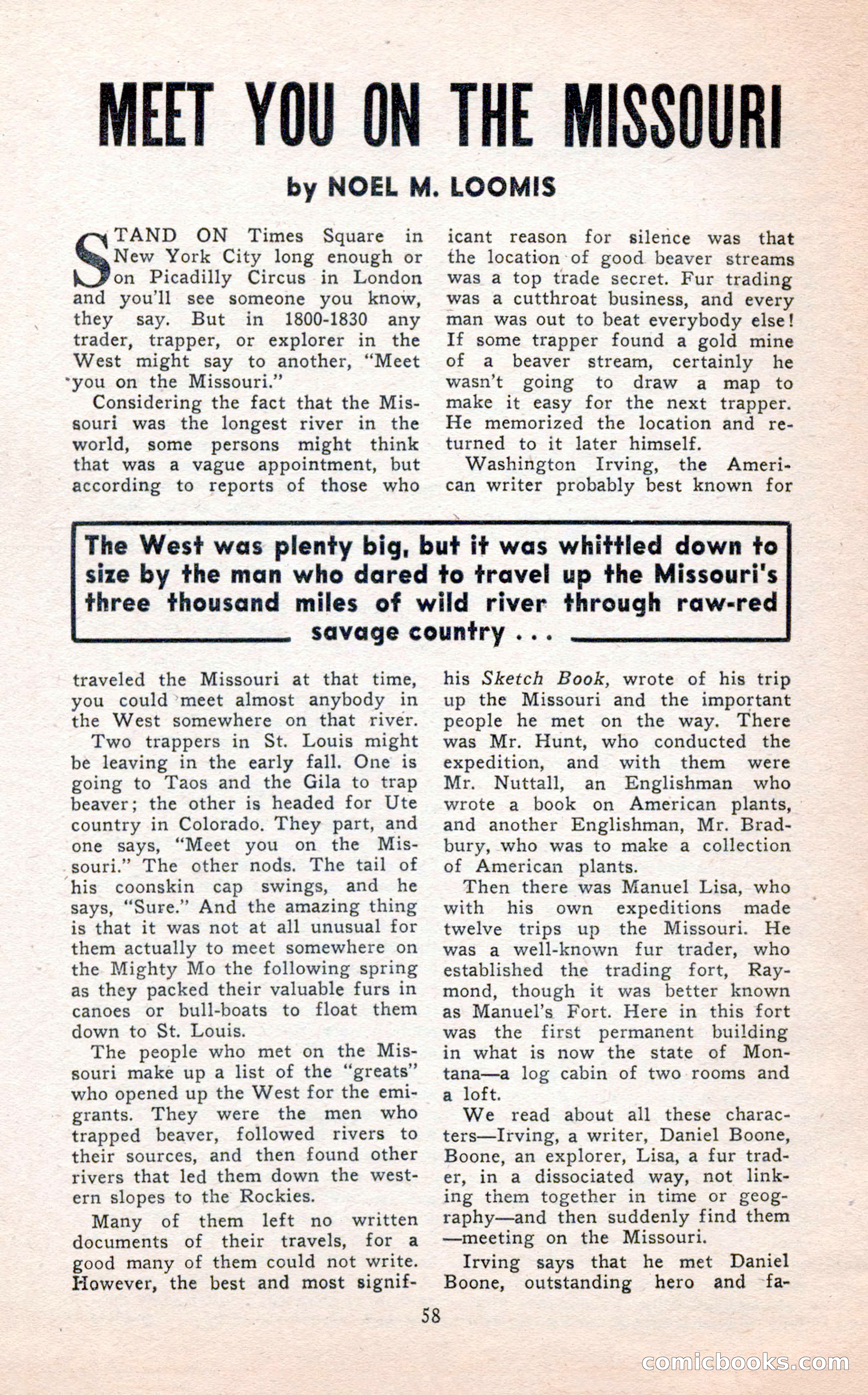 2-Gun Western, February 1954 — page 58 of 100
