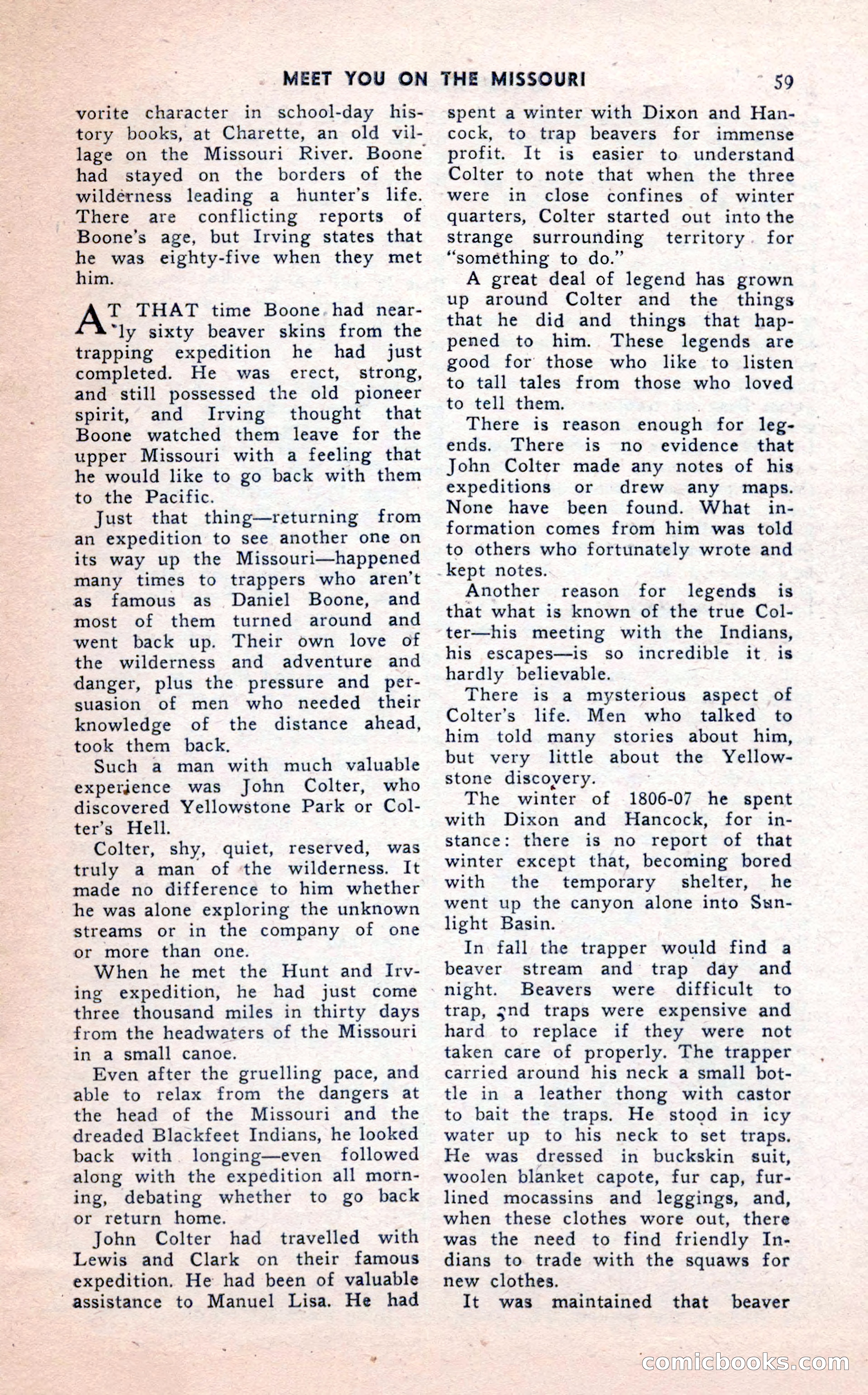 2-Gun Western, February 1954 — page 59 of 100