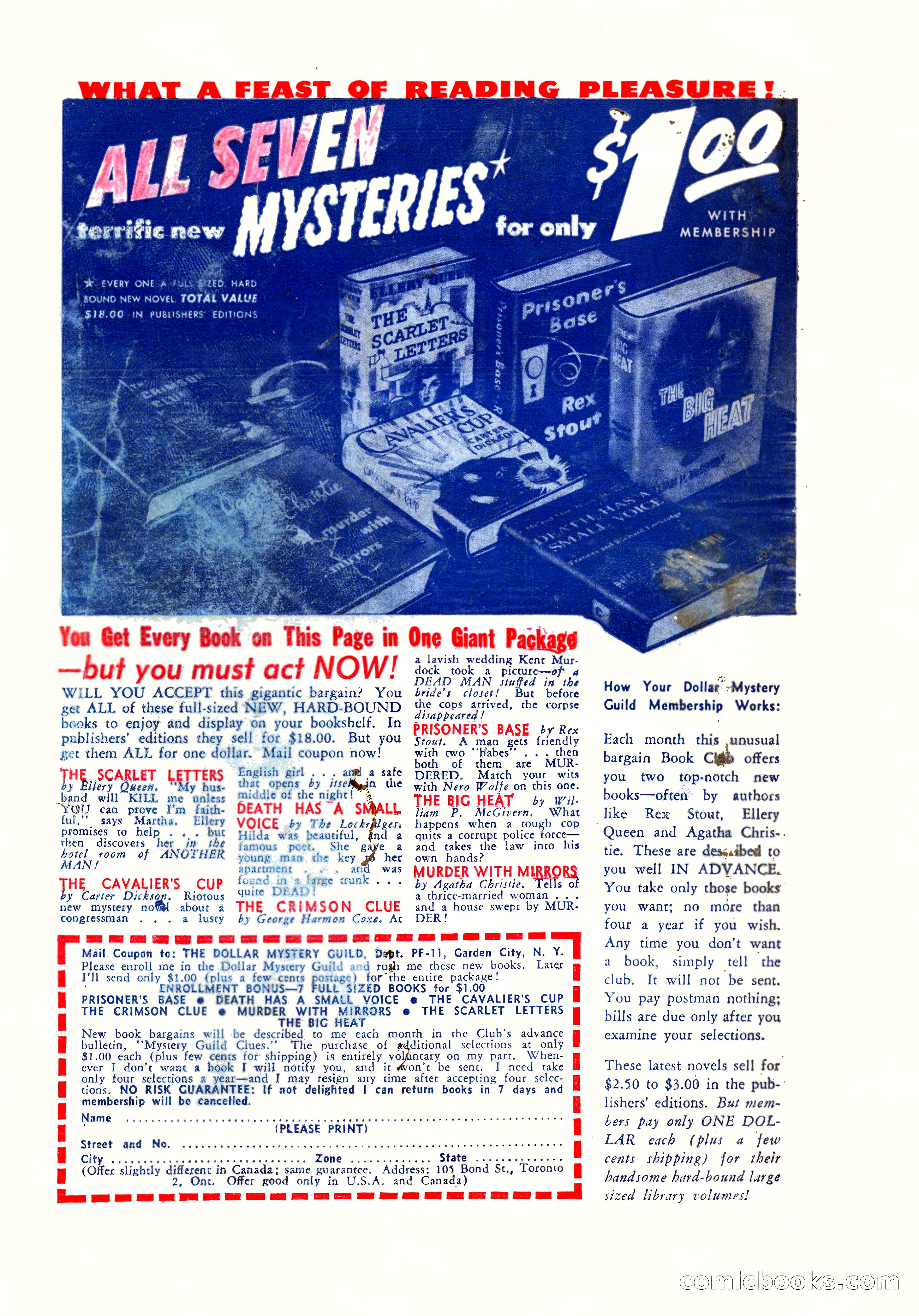 2-Gun Western, February 1954 — page 100 of 100