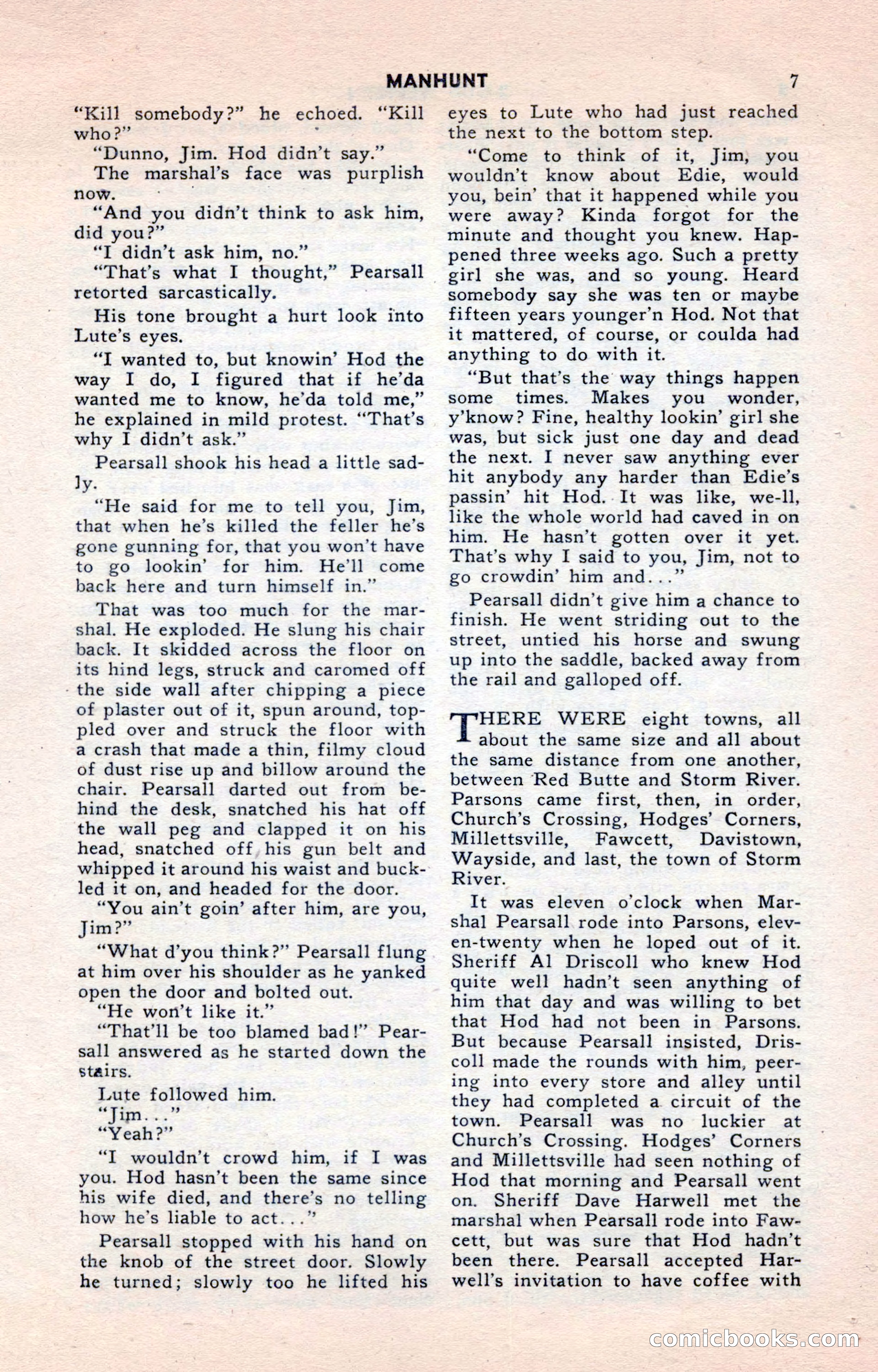 2-Gun Western, May 1955 — page 7 of 100