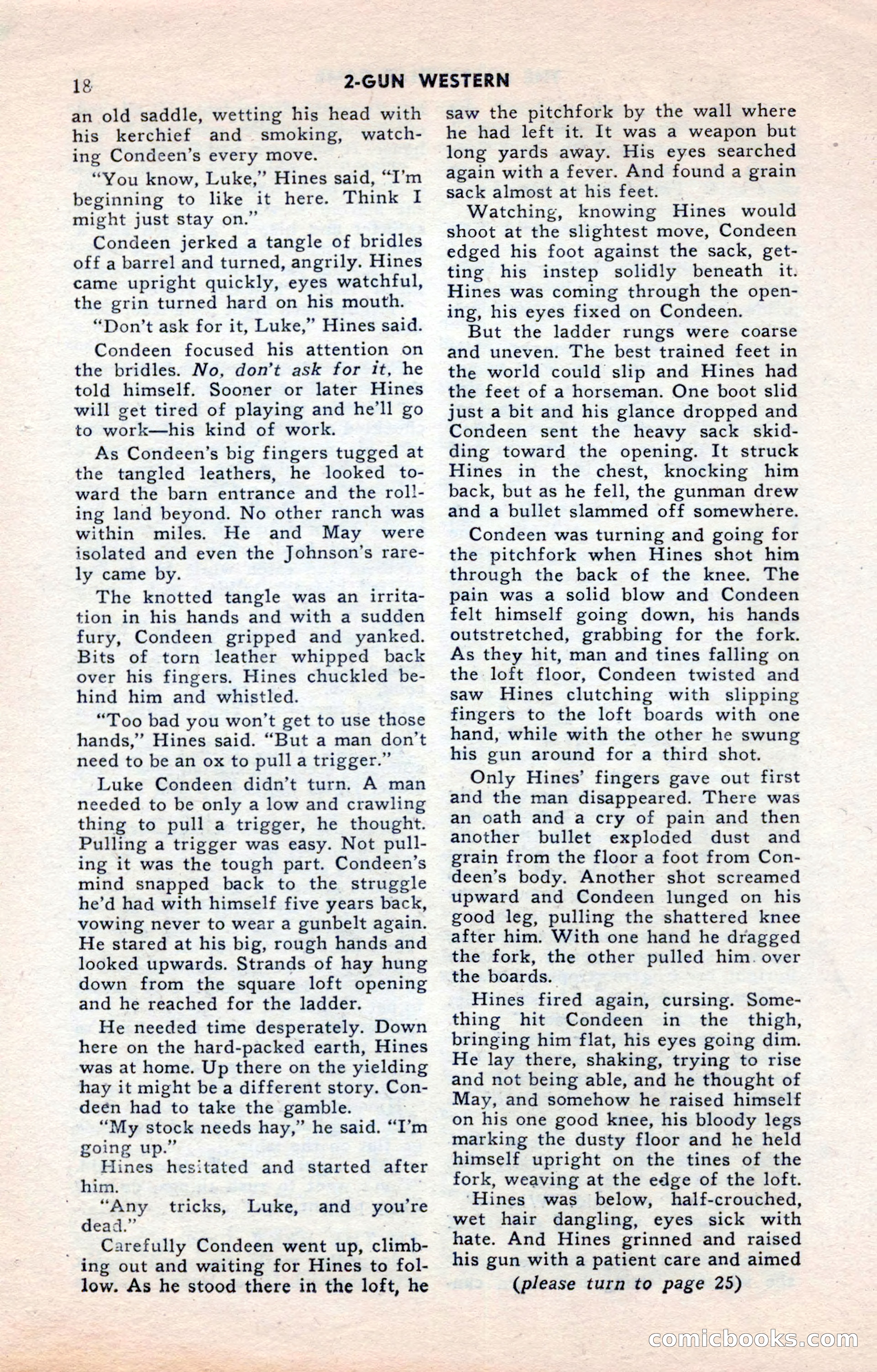 2-Gun Western, May 1955 — page 18 of 100
