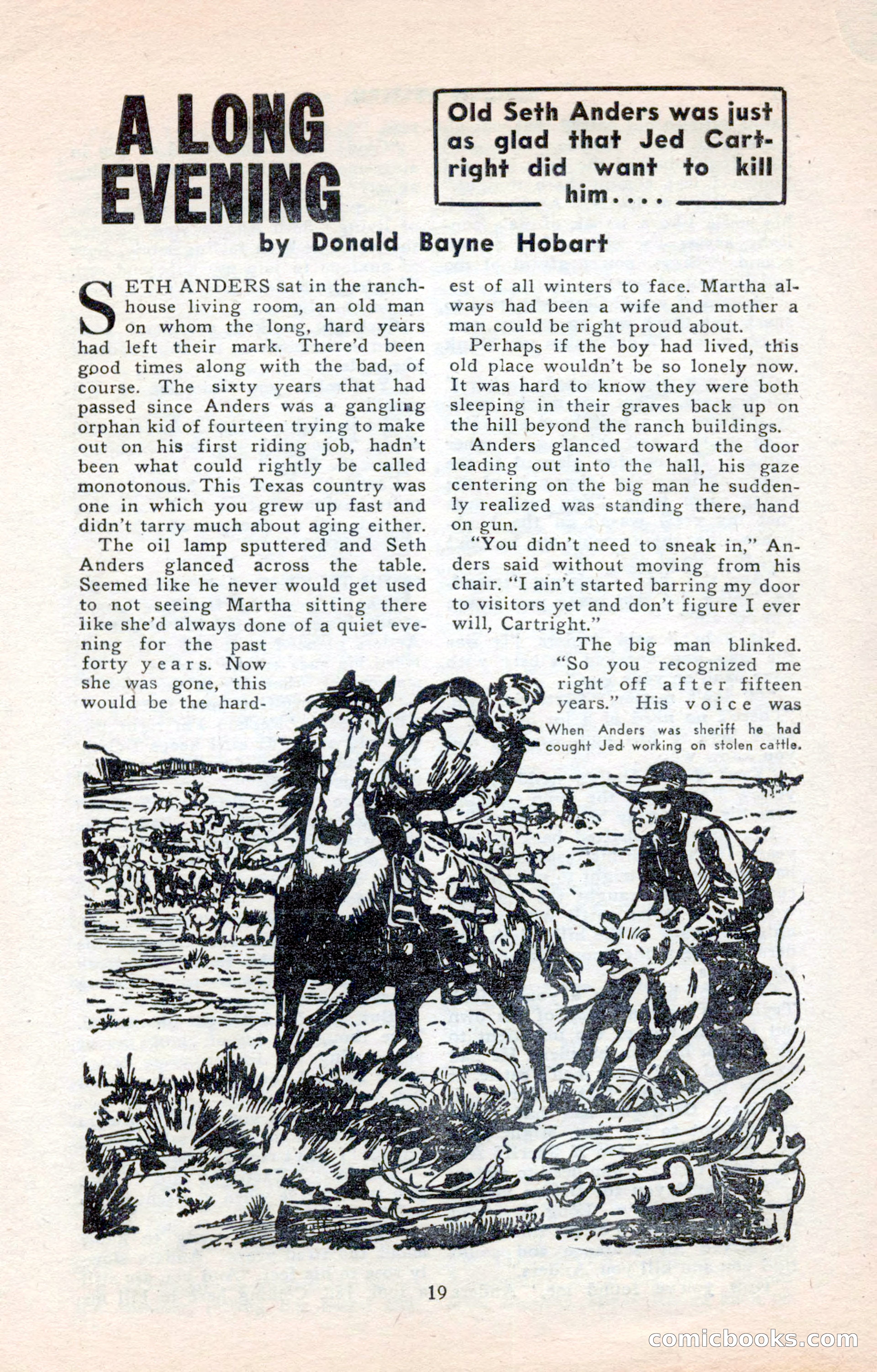 2-Gun Western, May 1955 — page 19 of 100
