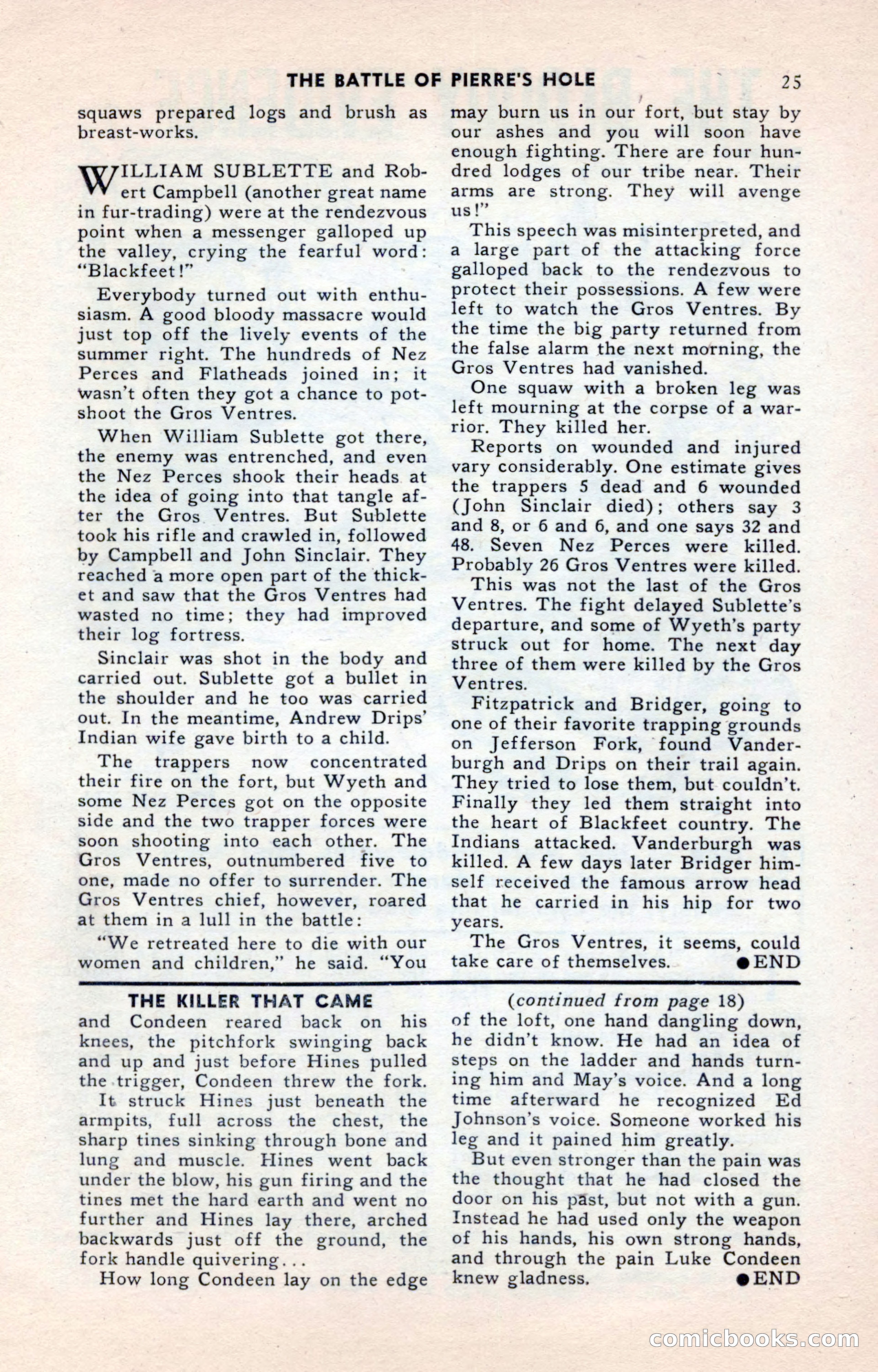 2-Gun Western, May 1955 — page 25 of 100
