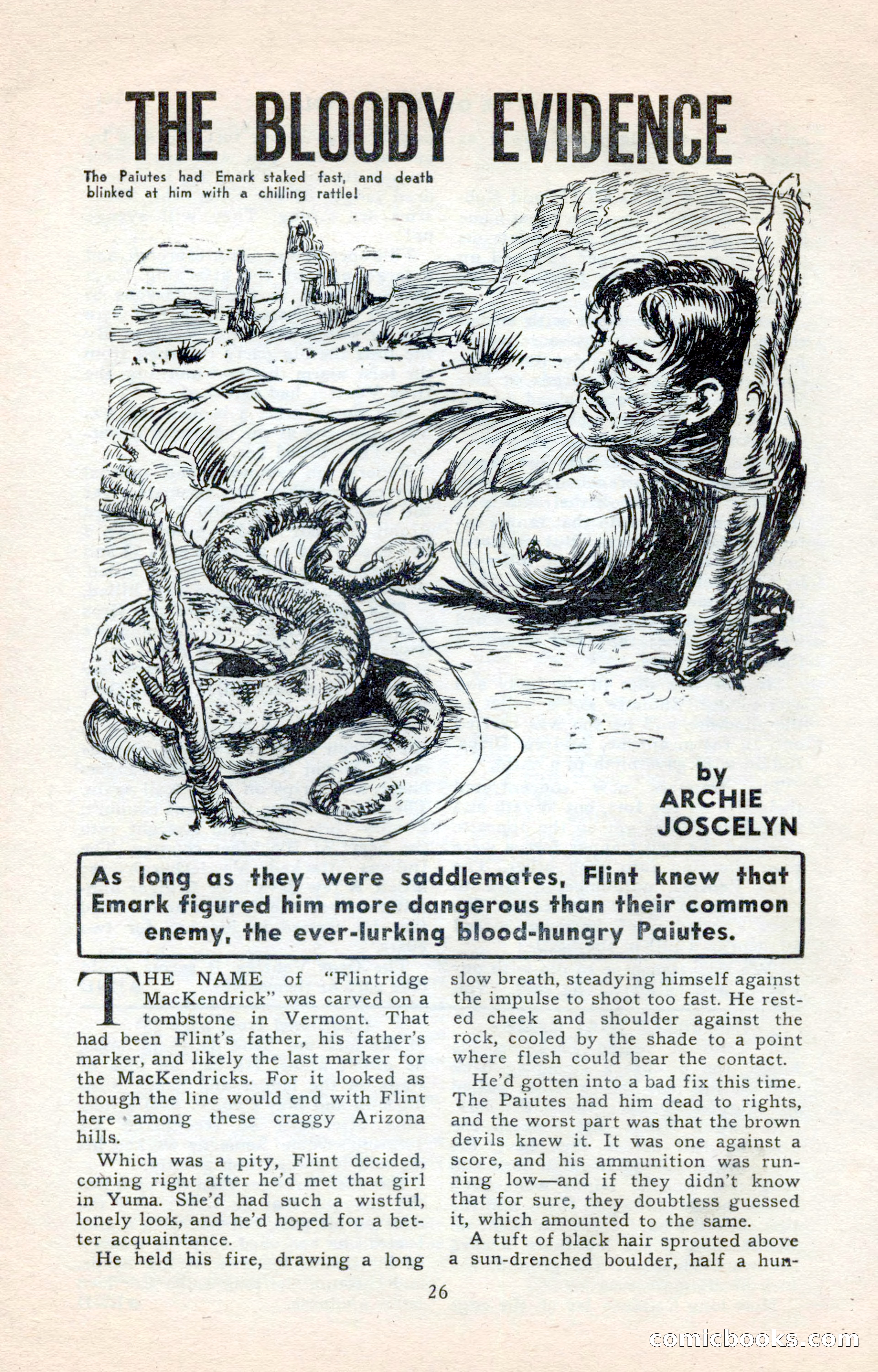 2-Gun Western, May 1955 — page 26 of 100