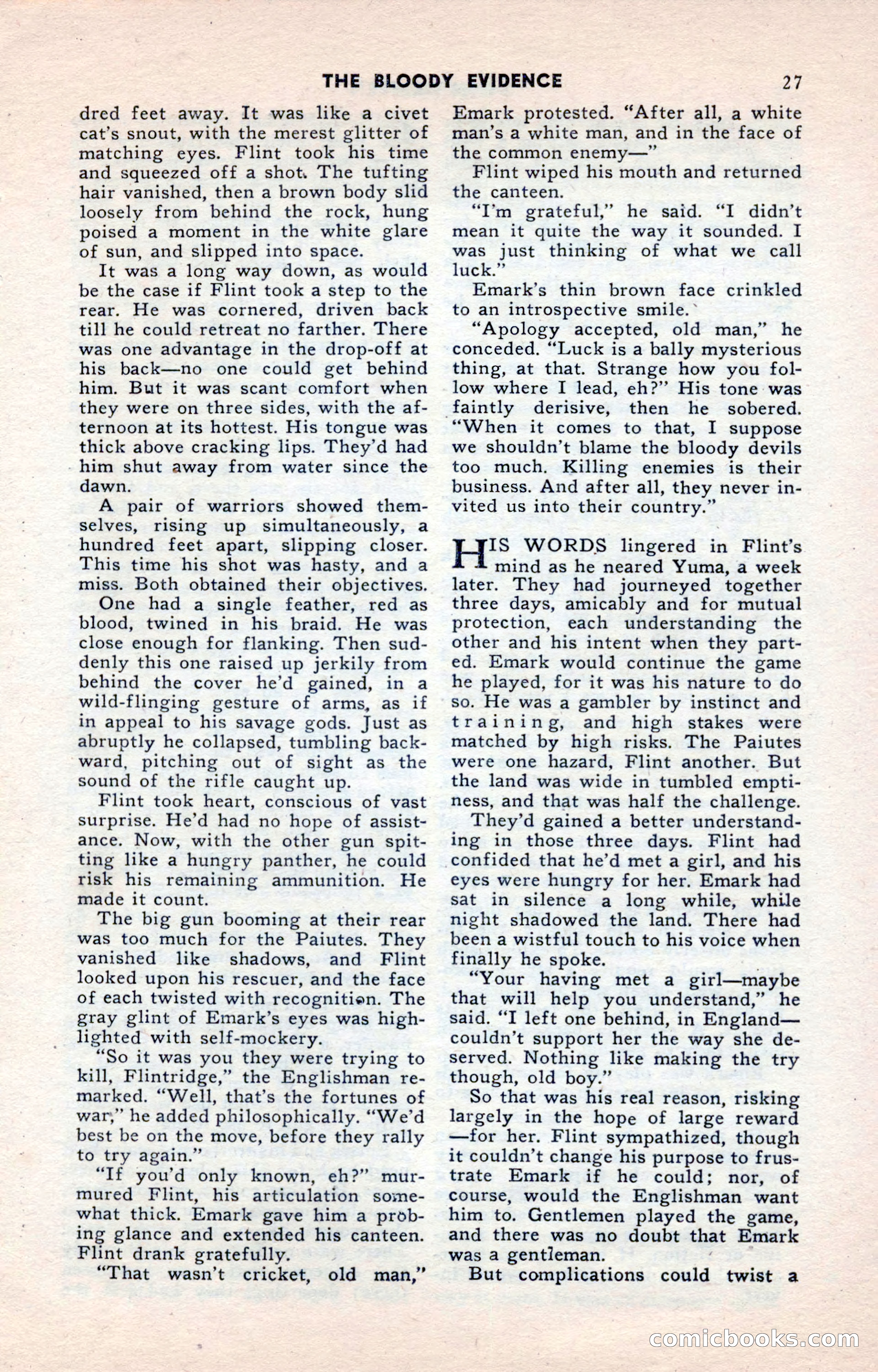 2-Gun Western, May 1955 — page 27 of 100