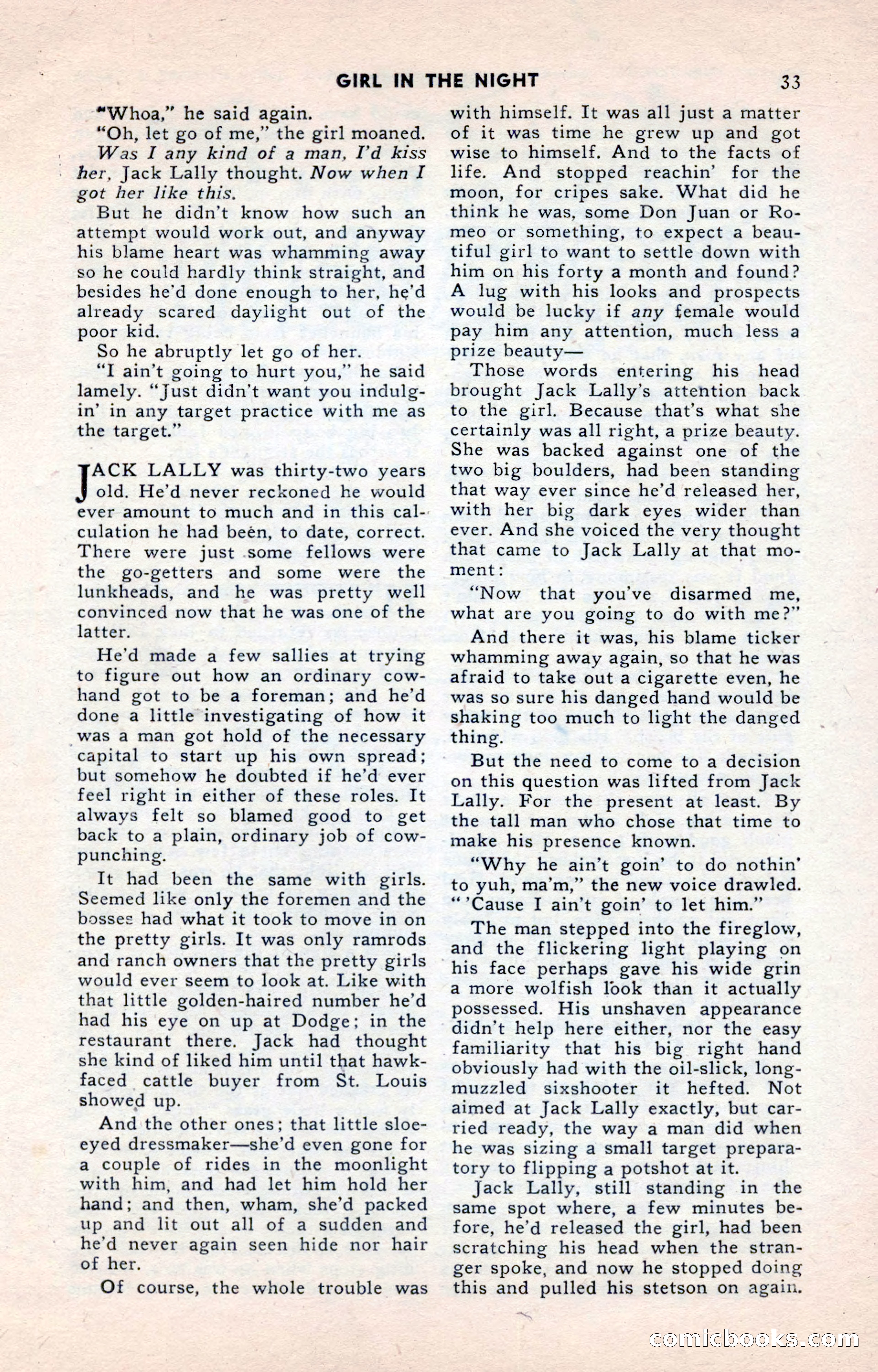 2-Gun Western, May 1955 — page 33 of 100