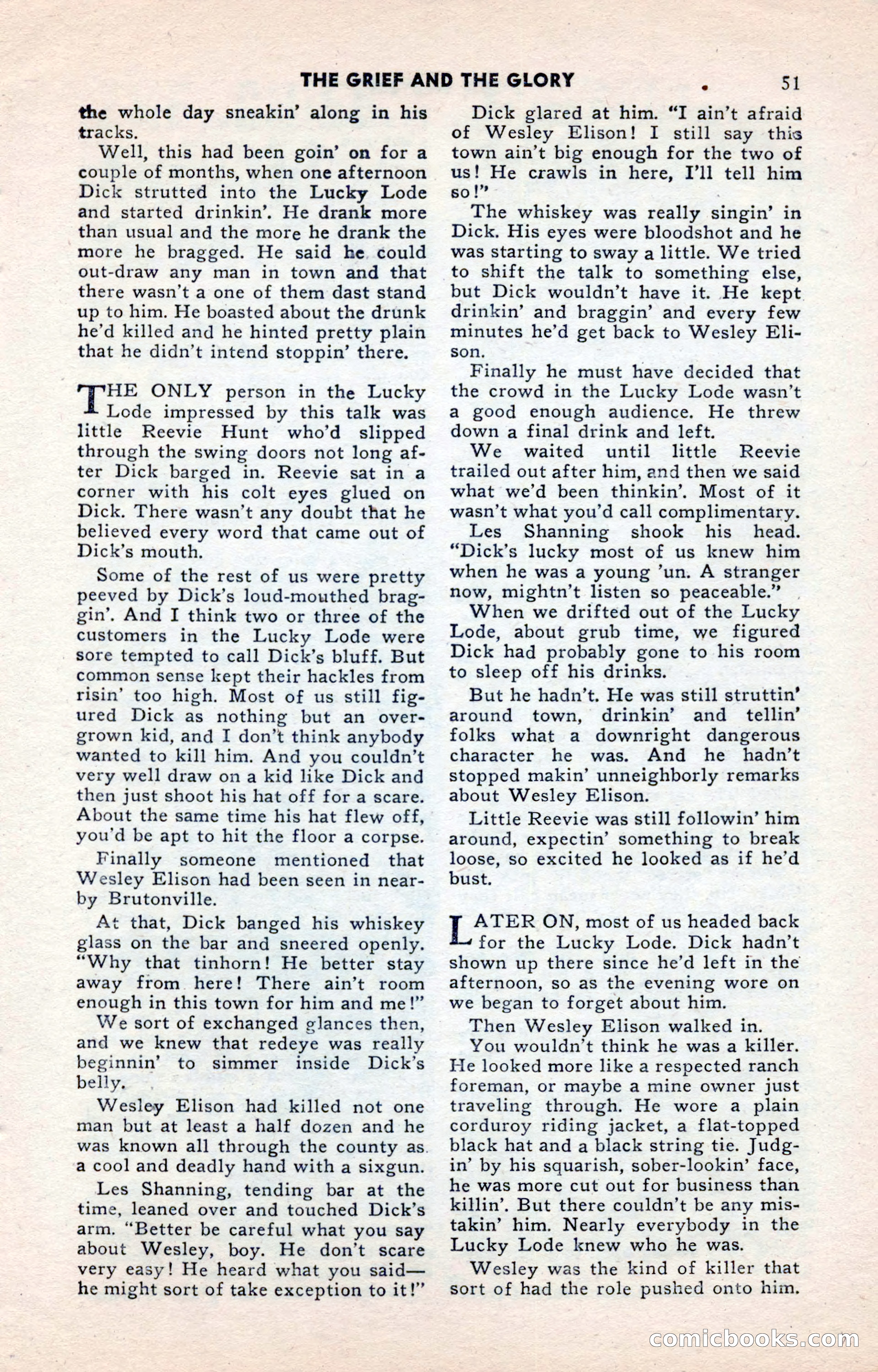 2-Gun Western, May 1955 — page 51 of 100