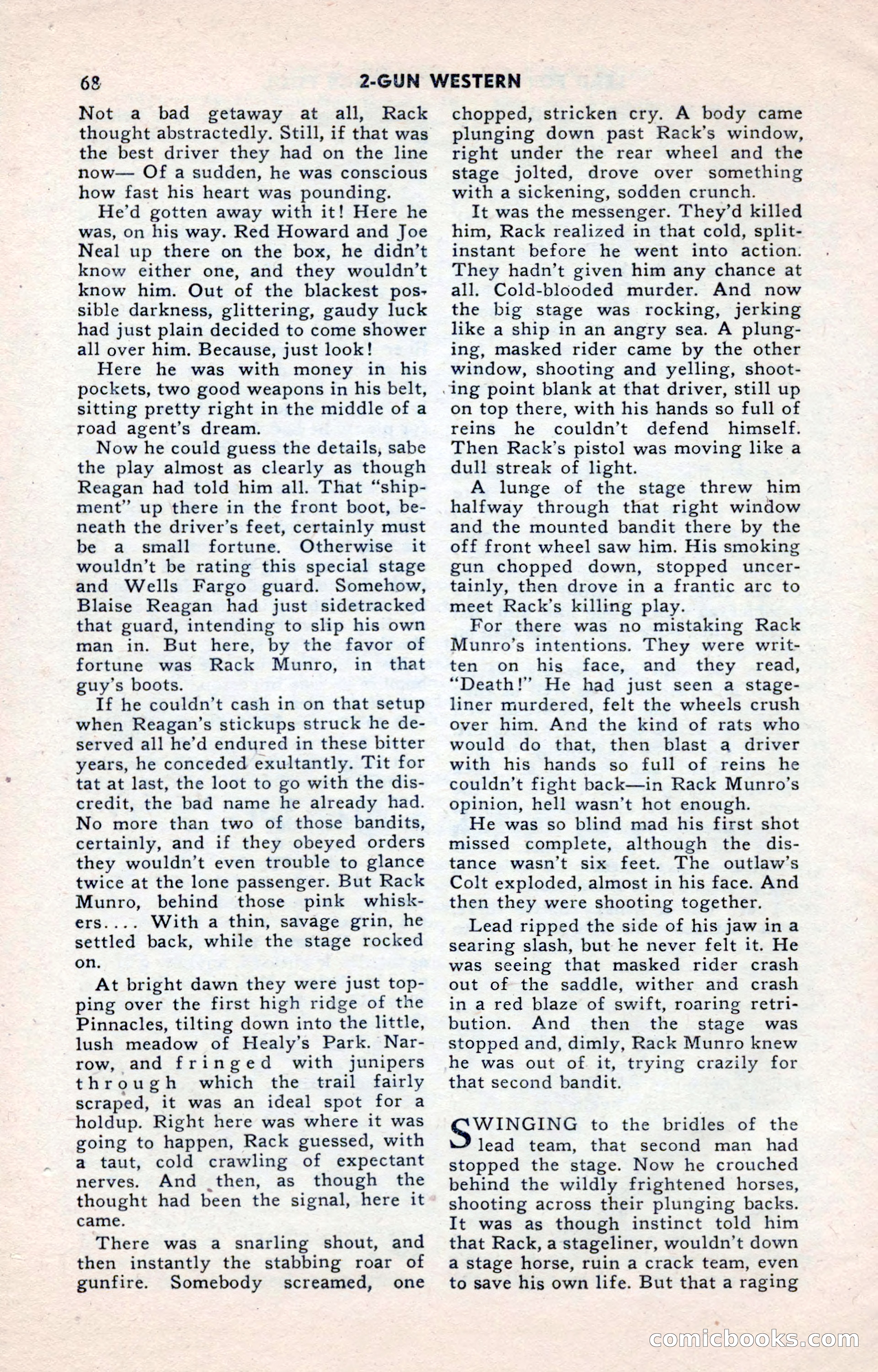 2-Gun Western, May 1955 — page 68 of 100