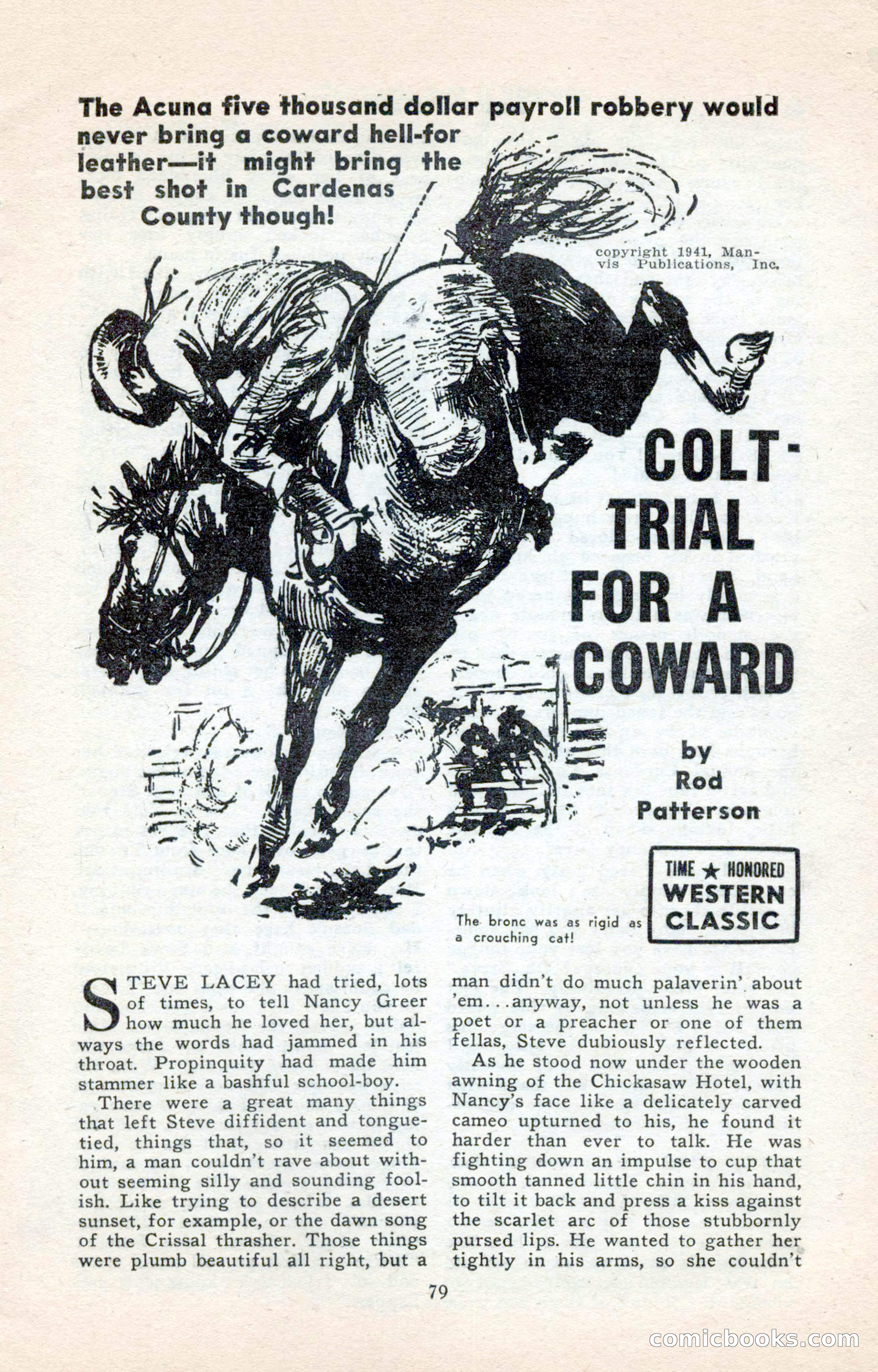 2-Gun Western, May 1955 — page 79 of 100