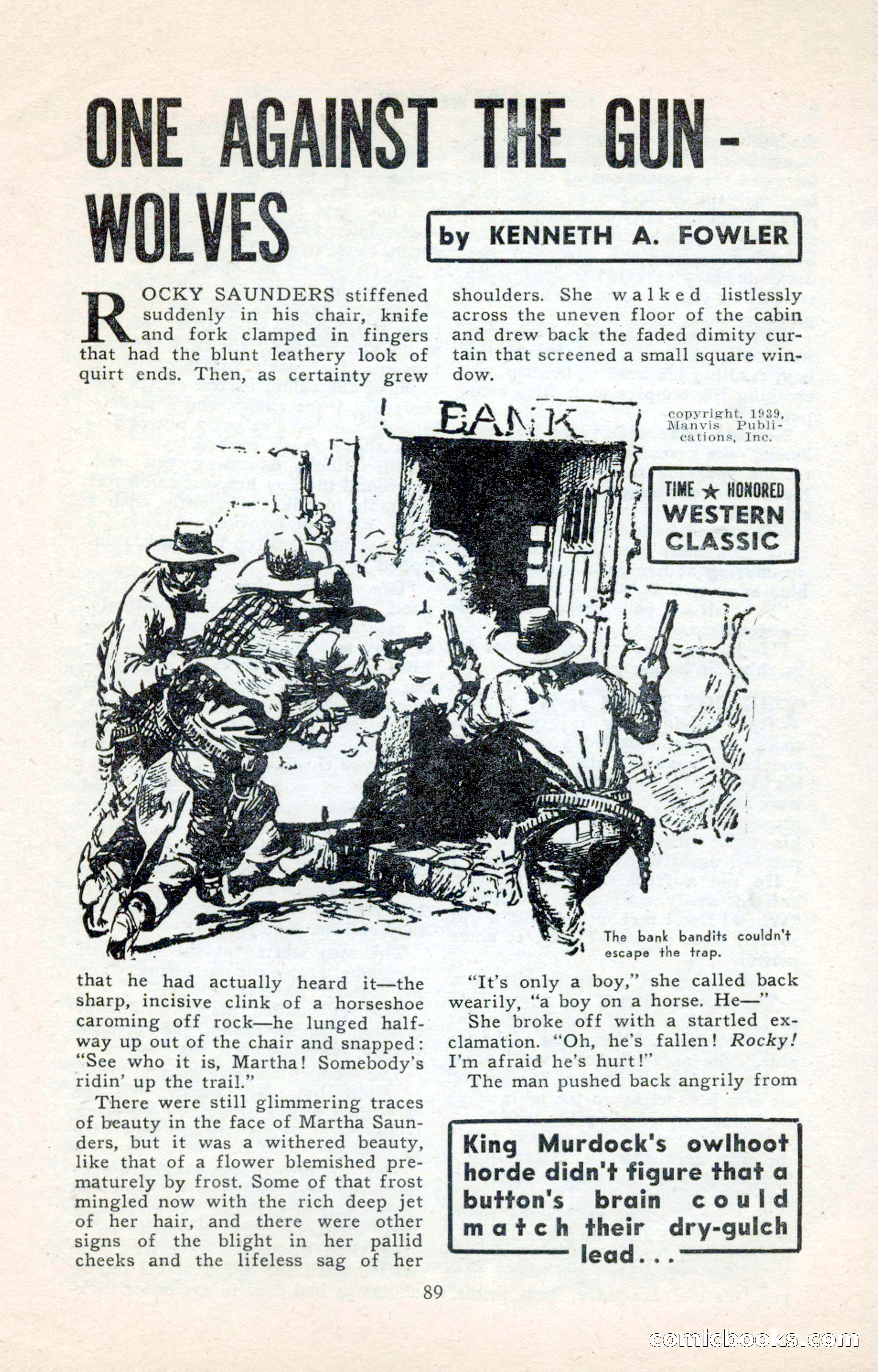 2-Gun Western, May 1955 — page 89 of 100