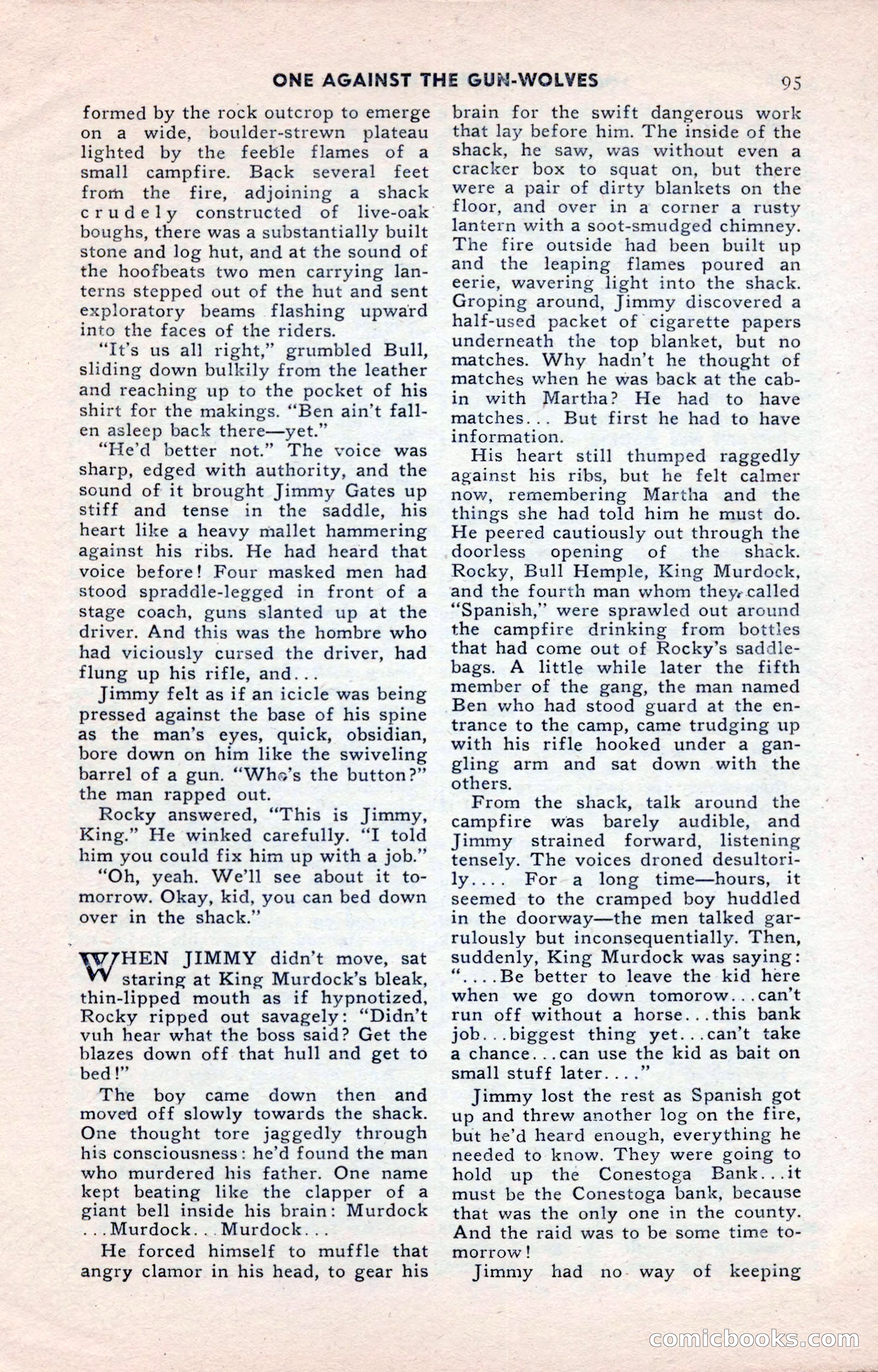 2-Gun Western, May 1955 — page 95 of 100
