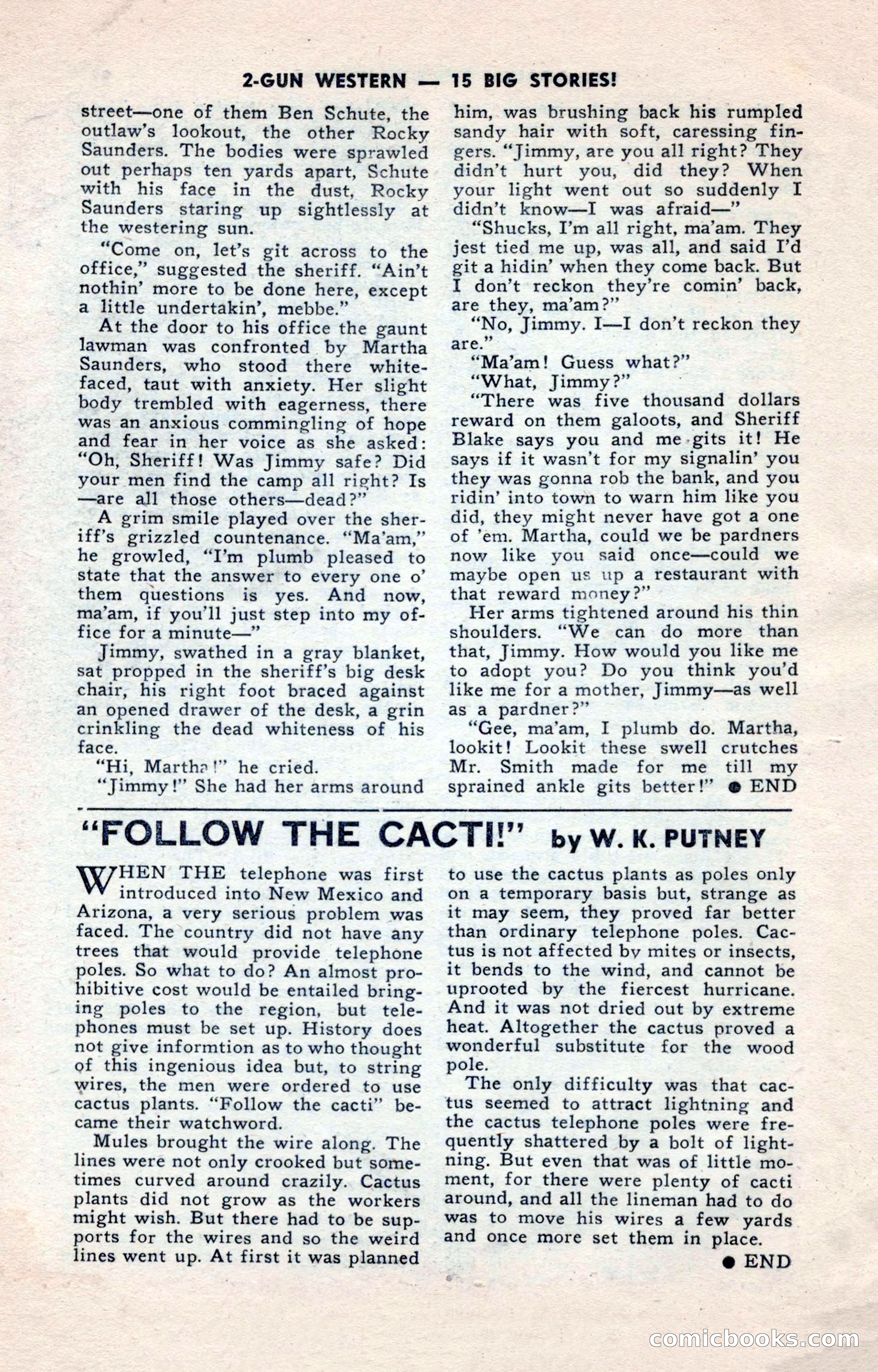 2-Gun Western, May 1955 — page 98 of 100