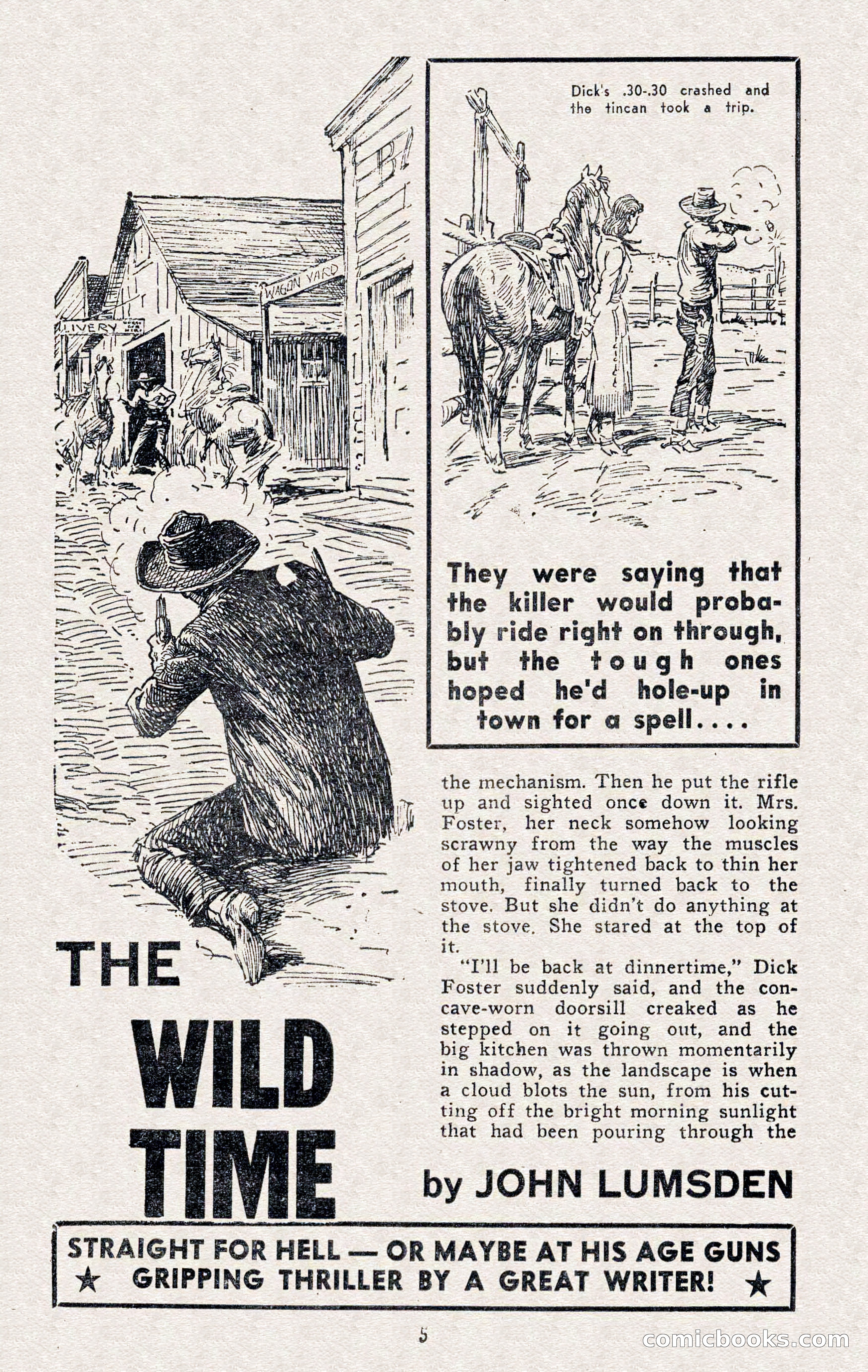 2-Gun Western, November 1955 — page 5 of 100