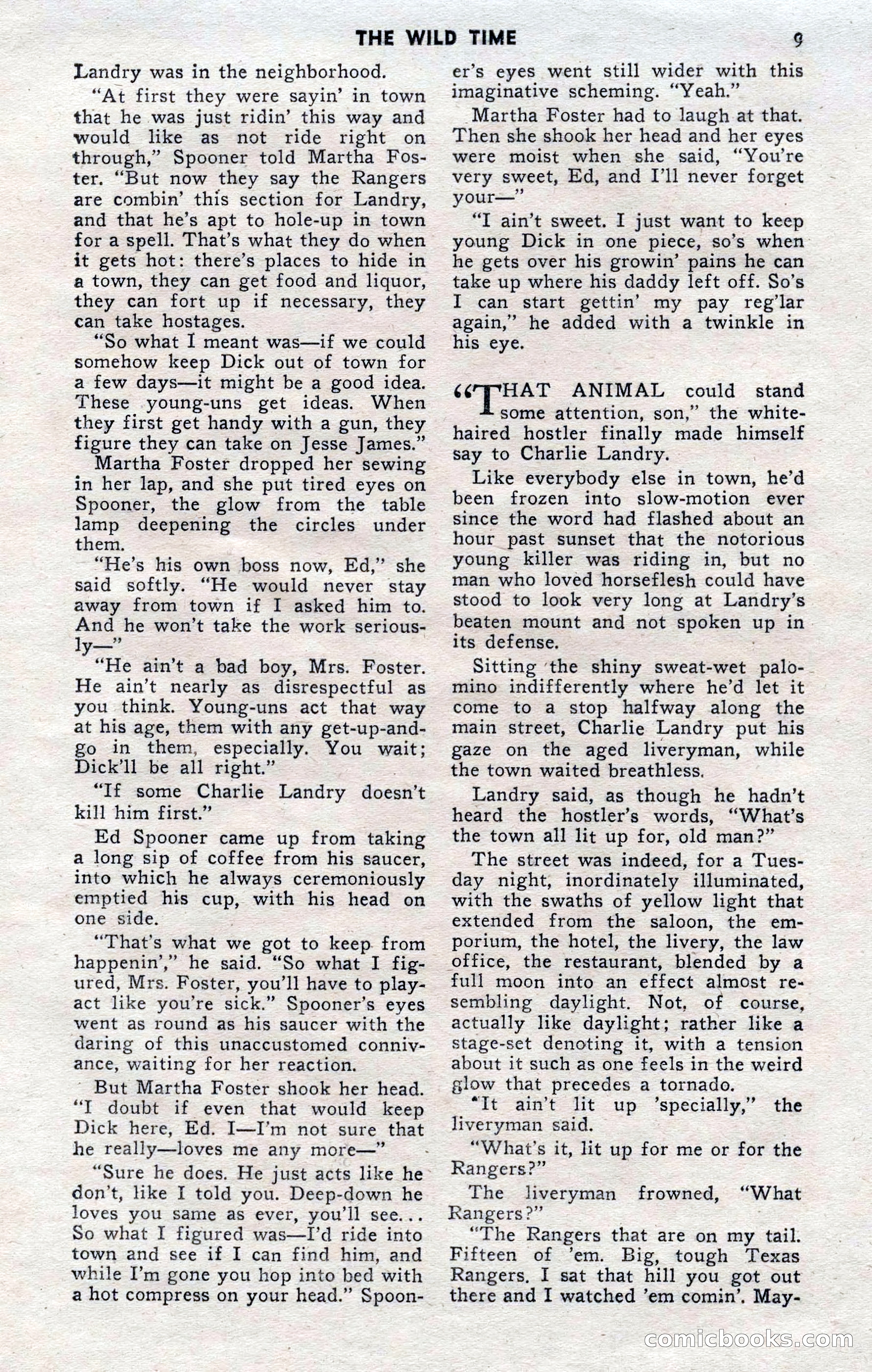 2-Gun Western, November 1955 — page 9 of 100