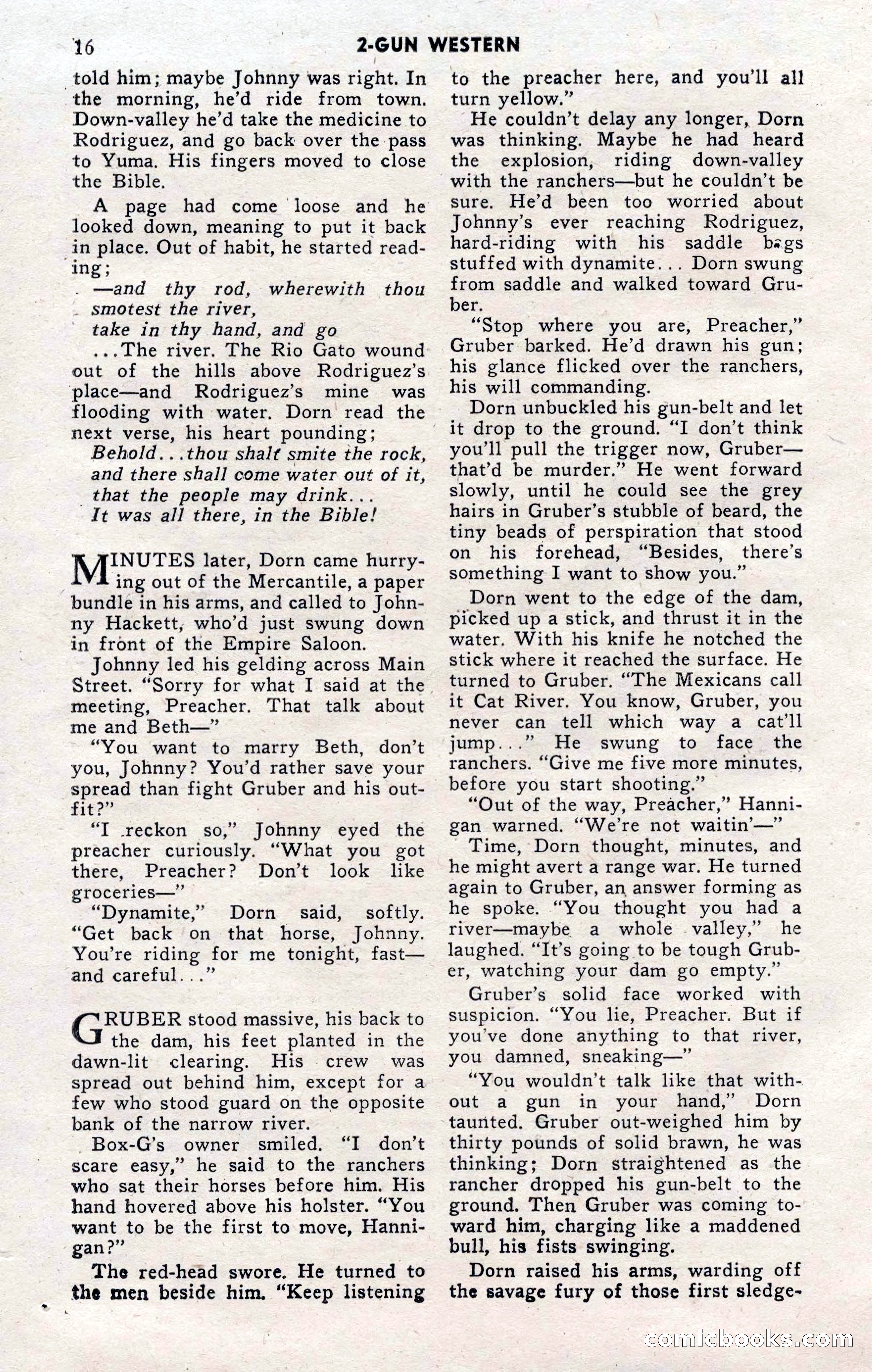 2-Gun Western, November 1955 — page 16 of 100