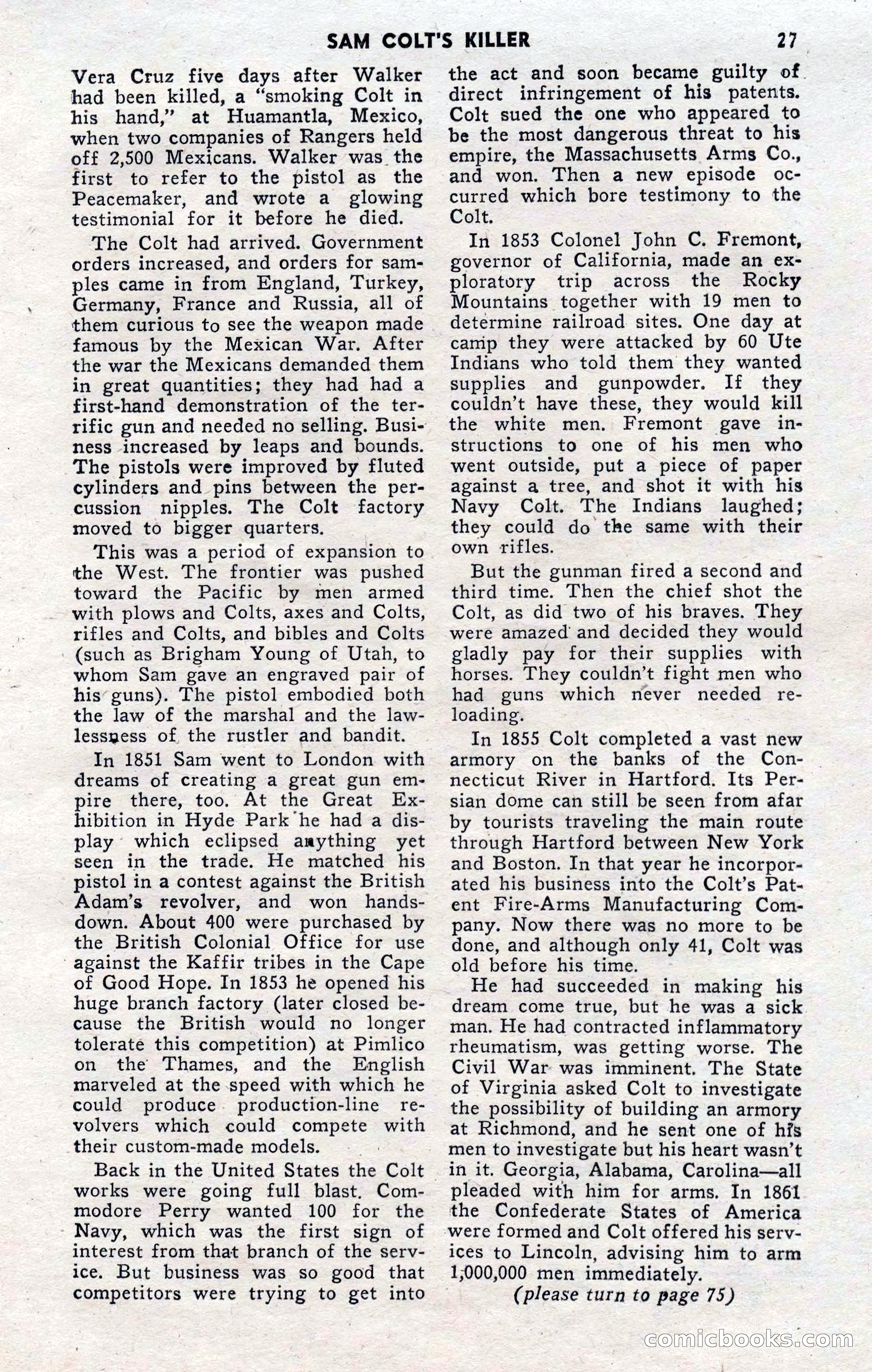 2-Gun Western, November 1955 — page 27 of 100
