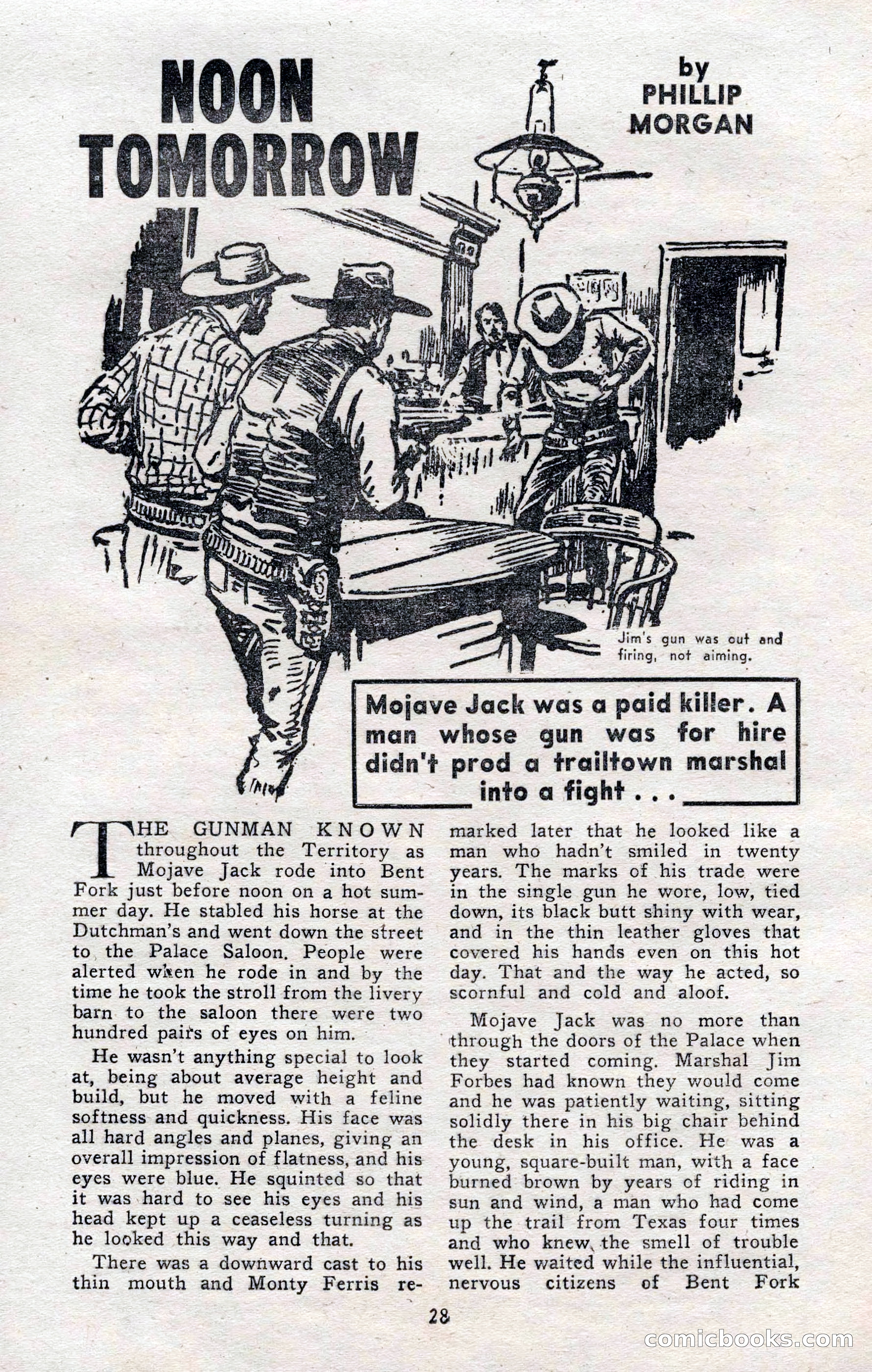 2-Gun Western, November 1955 — page 28 of 100