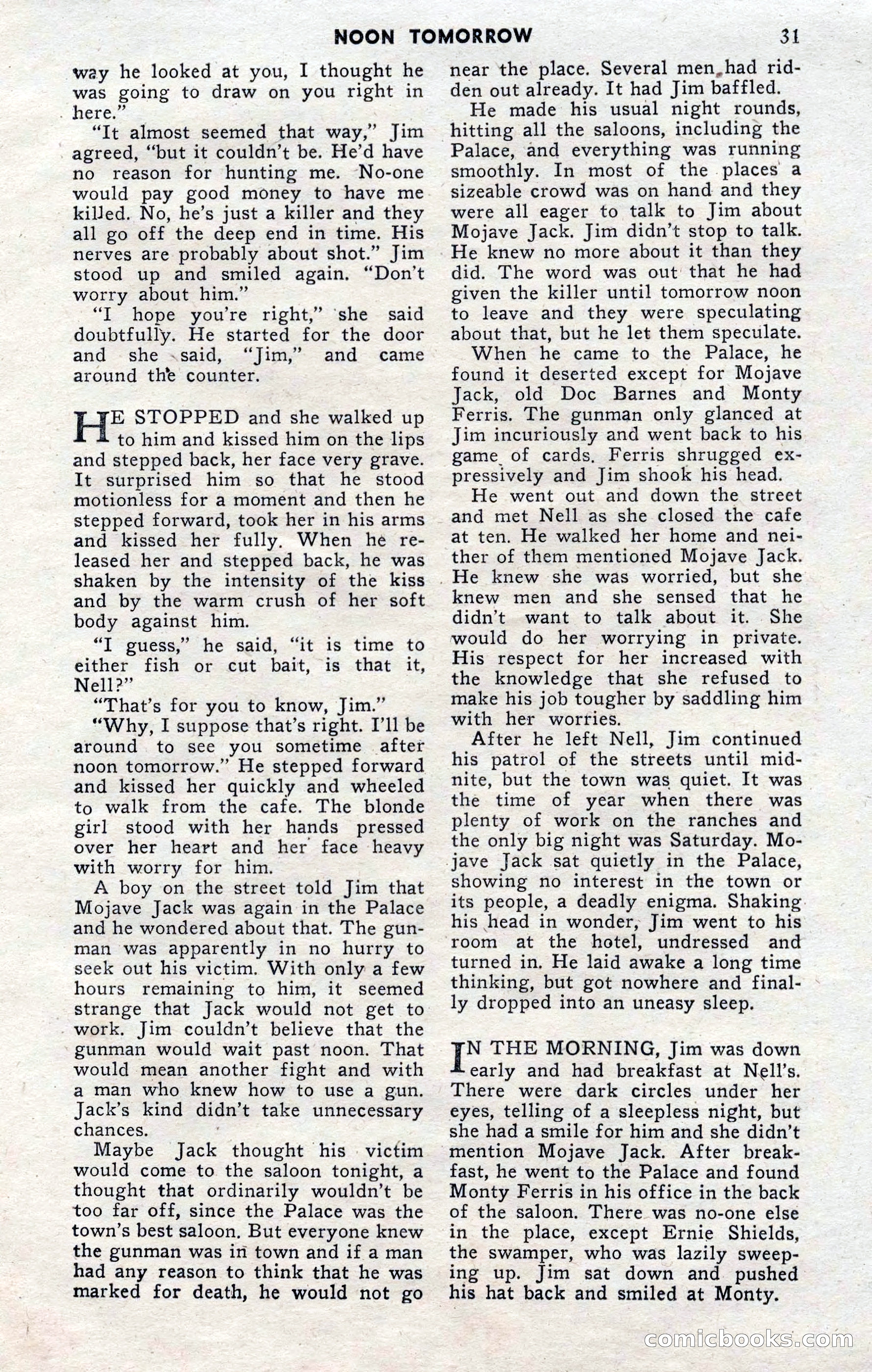 2-Gun Western, November 1955 — page 31 of 100