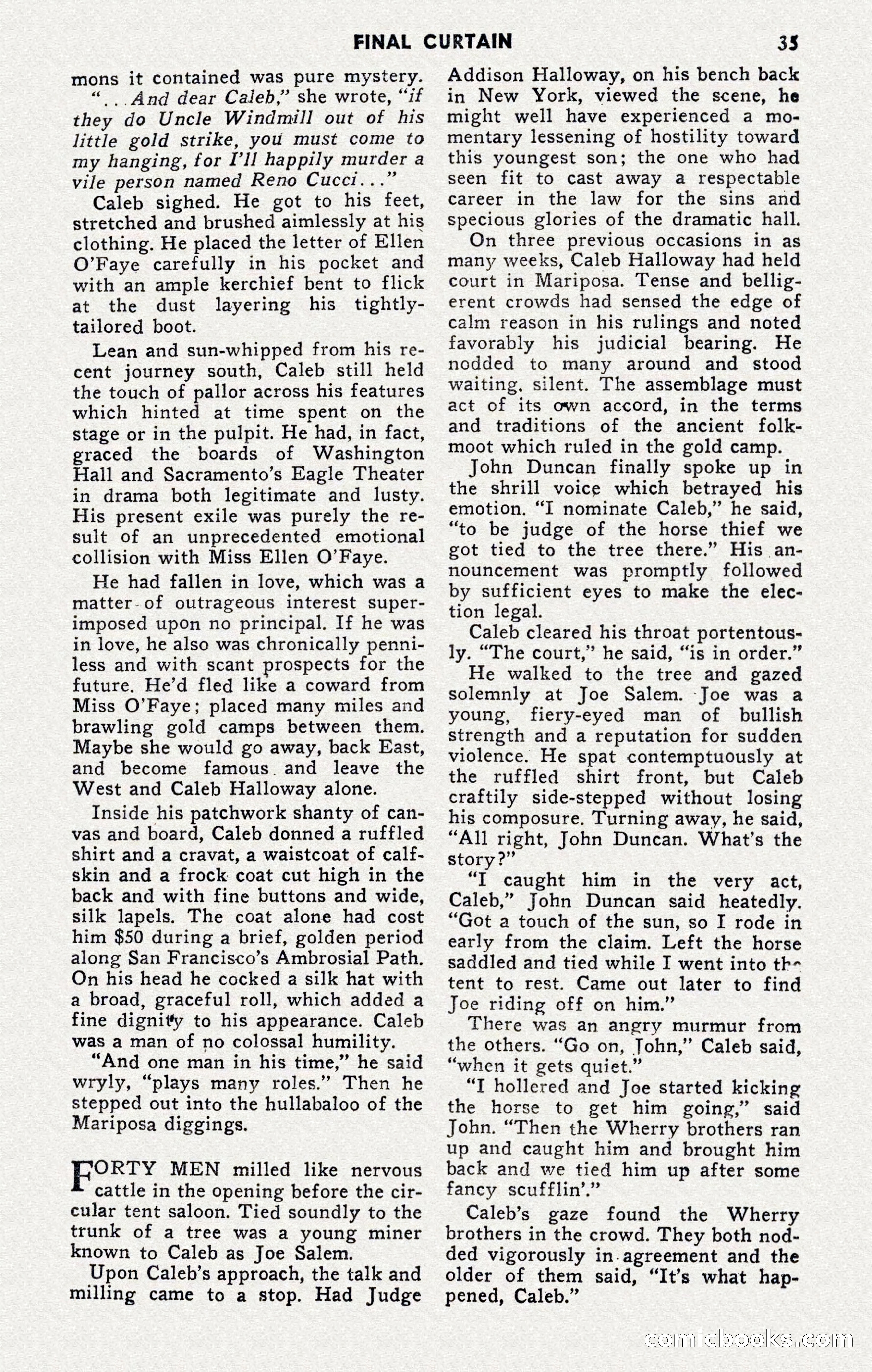 2-Gun Western, November 1955 — page 35 of 100