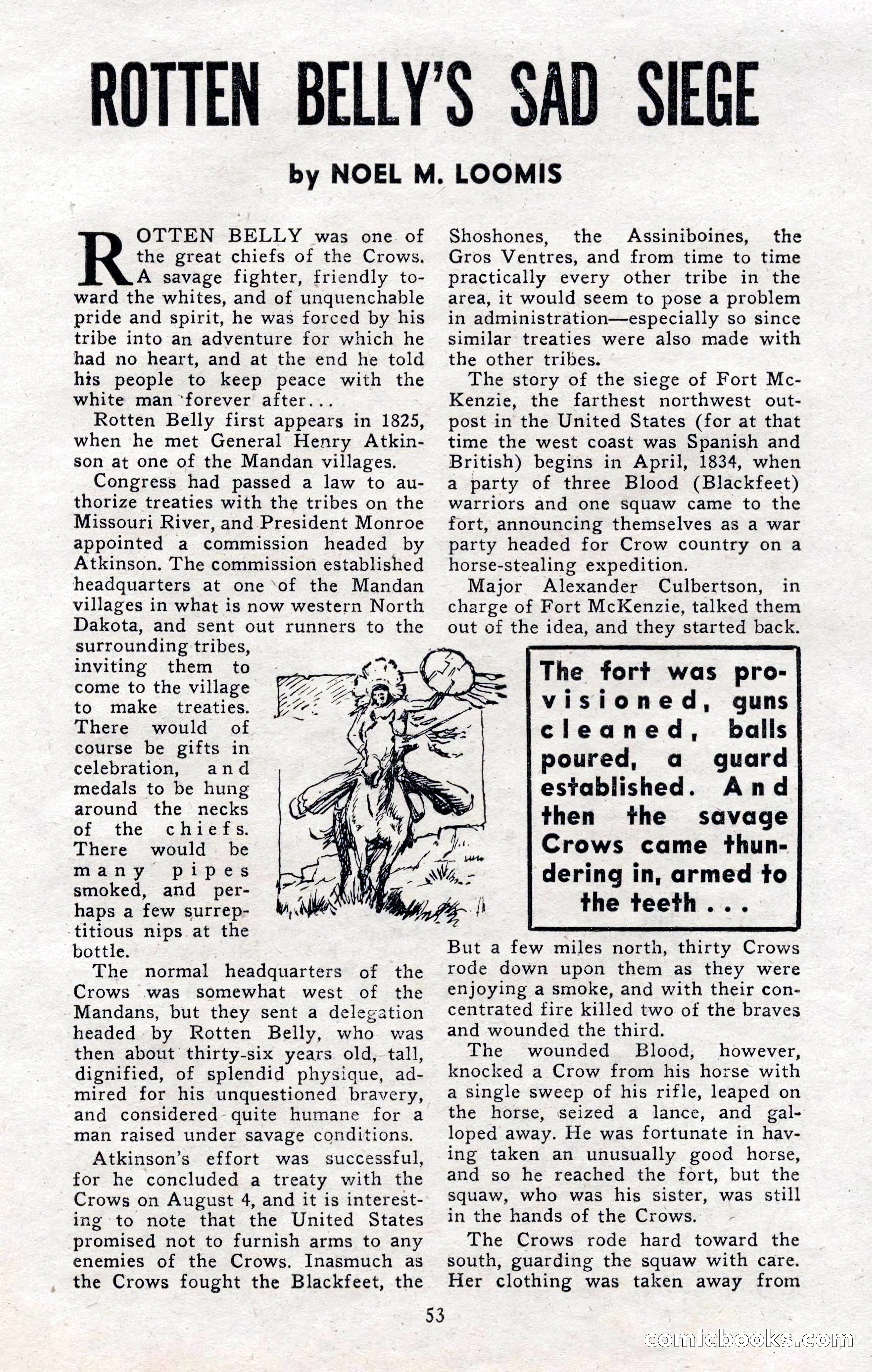 2-Gun Western, November 1955 — page 53 of 100
