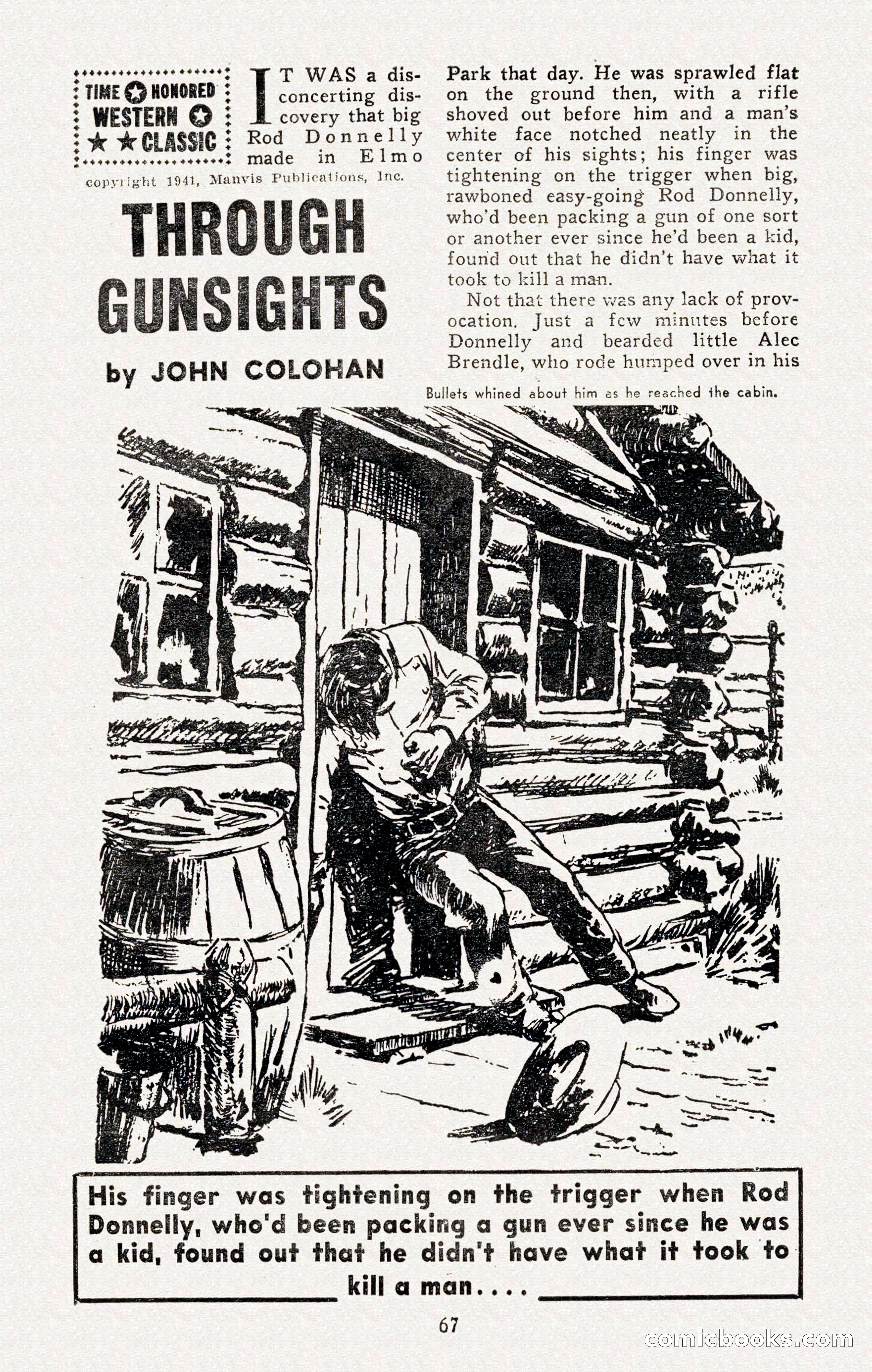 2-Gun Western, November 1955 — page 67 of 100