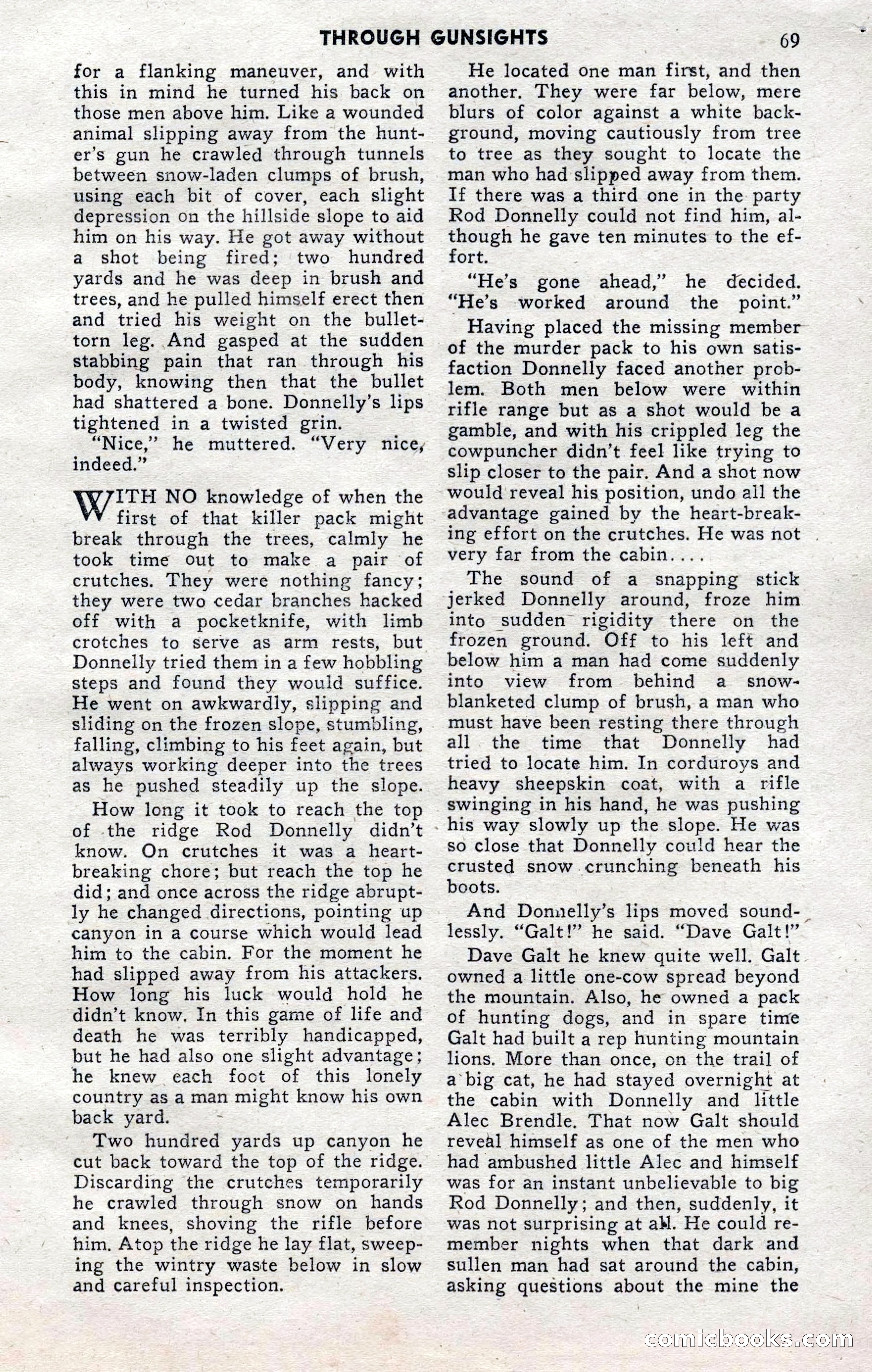 2-Gun Western, November 1955 — page 69 of 100