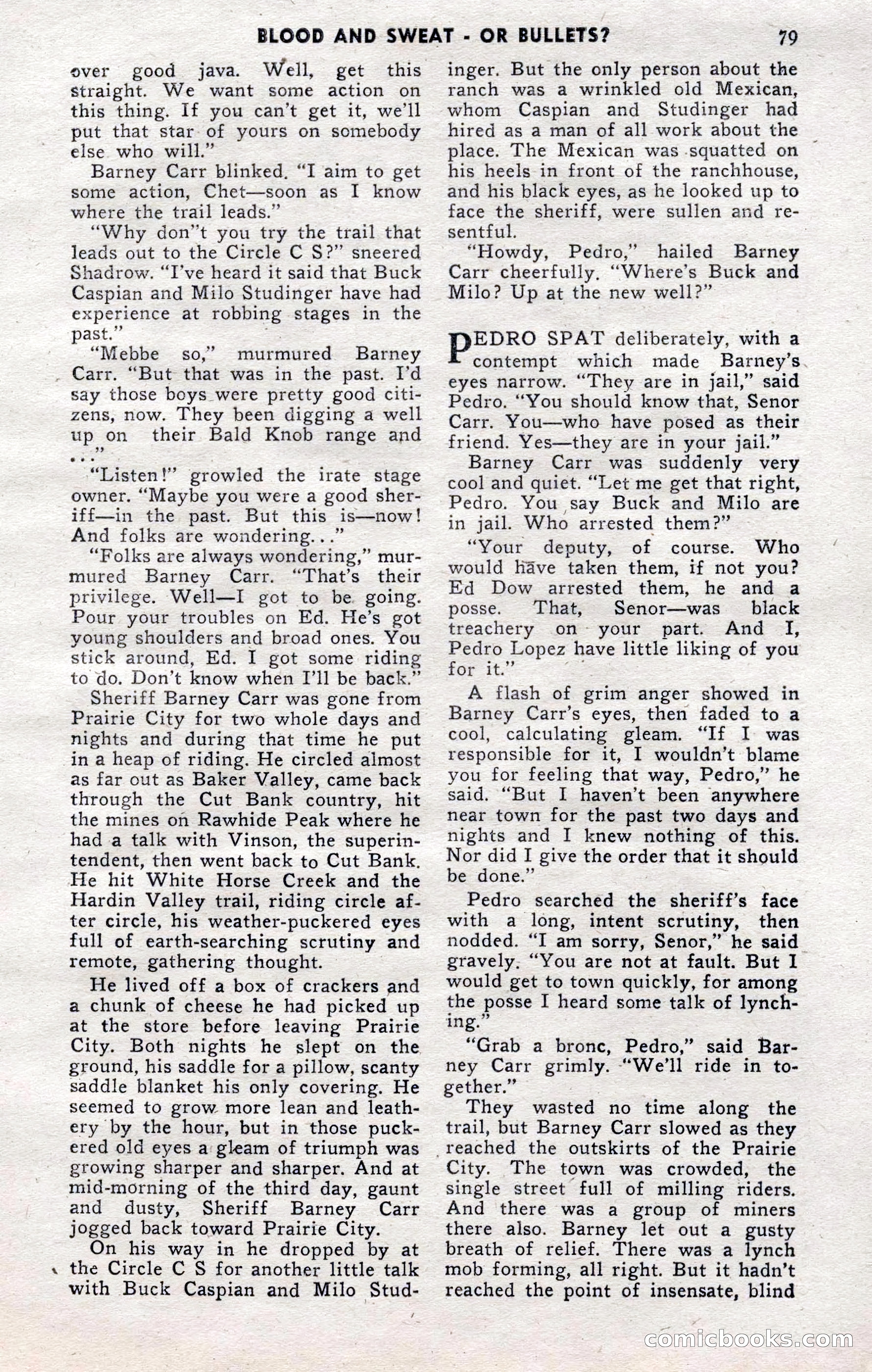 2-Gun Western, November 1955 — page 79 of 100