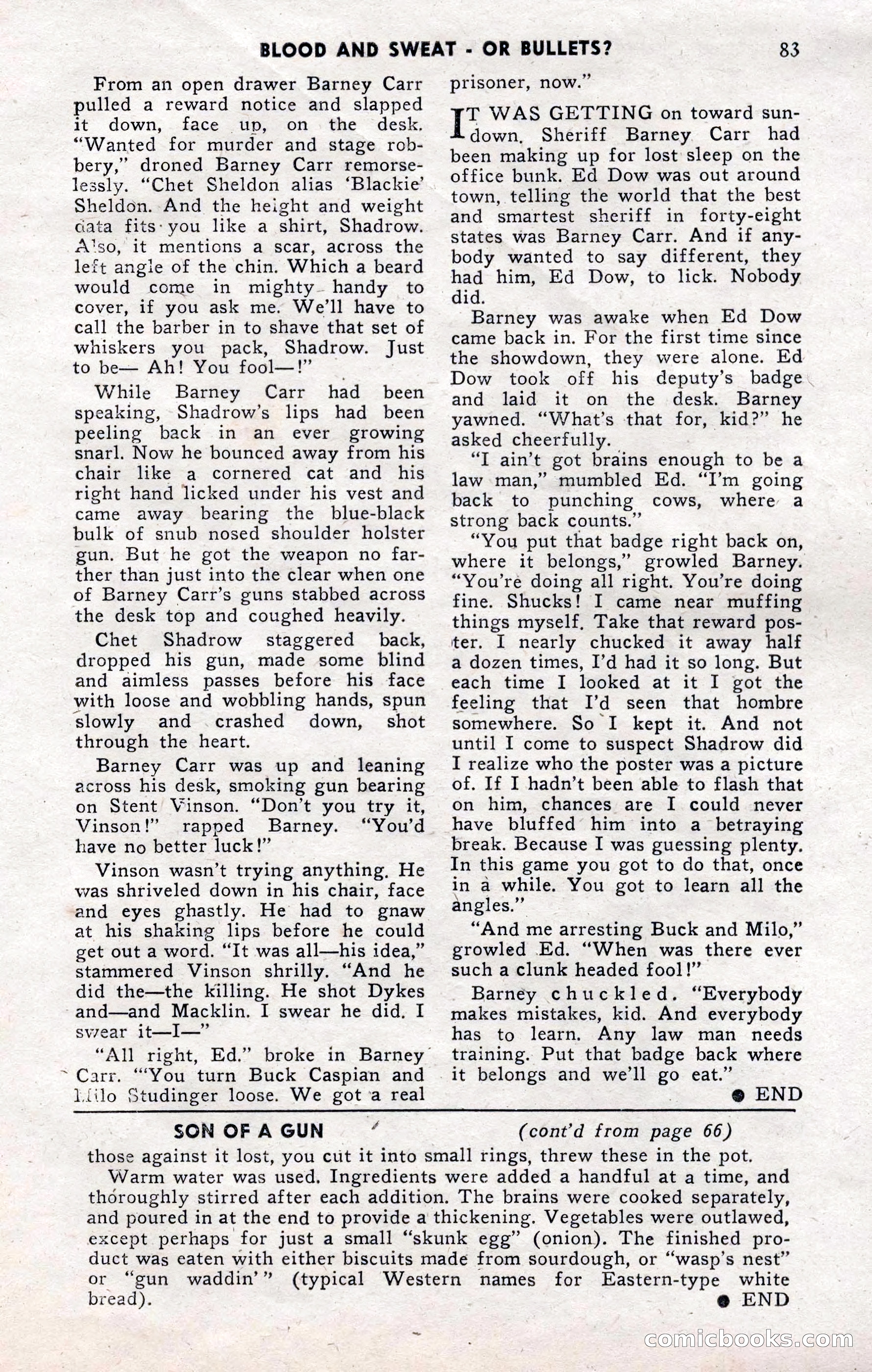 2-Gun Western, November 1955 — page 83 of 100