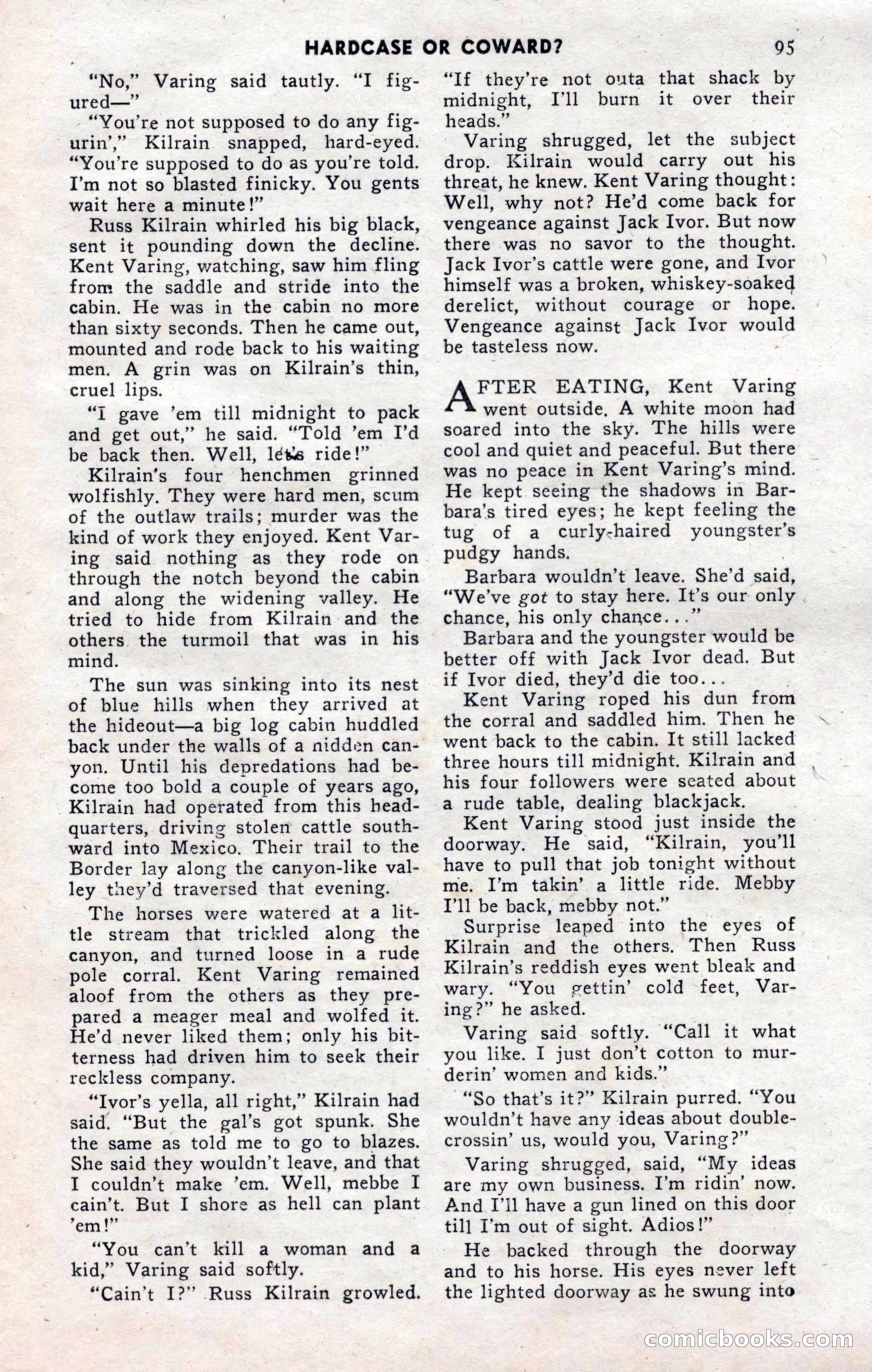 2-Gun Western, November 1955 — page 95 of 100