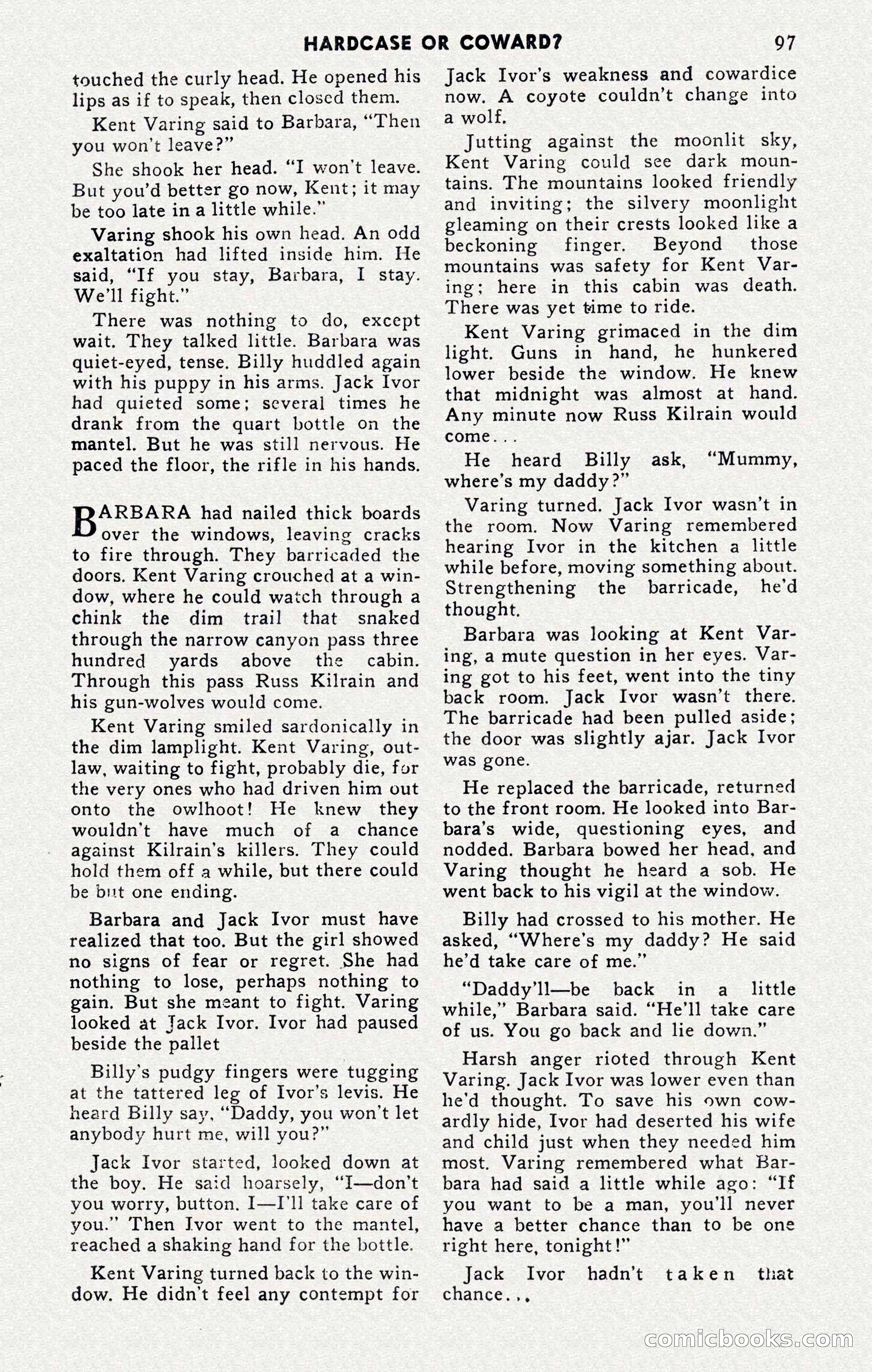 2-Gun Western, November 1955 — page 97 of 100
