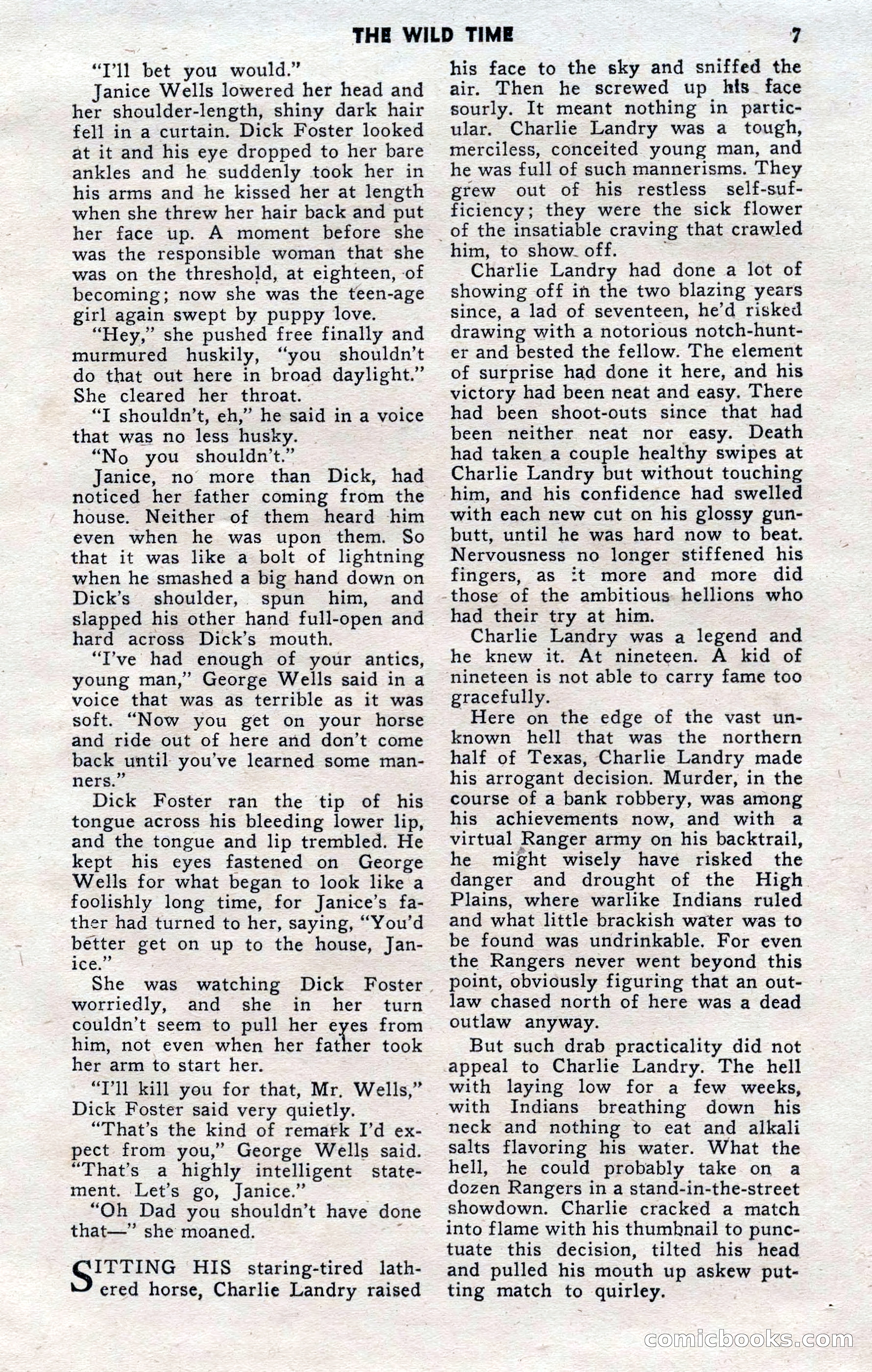 2-Gun Western, November 1955 — page 6 of 99