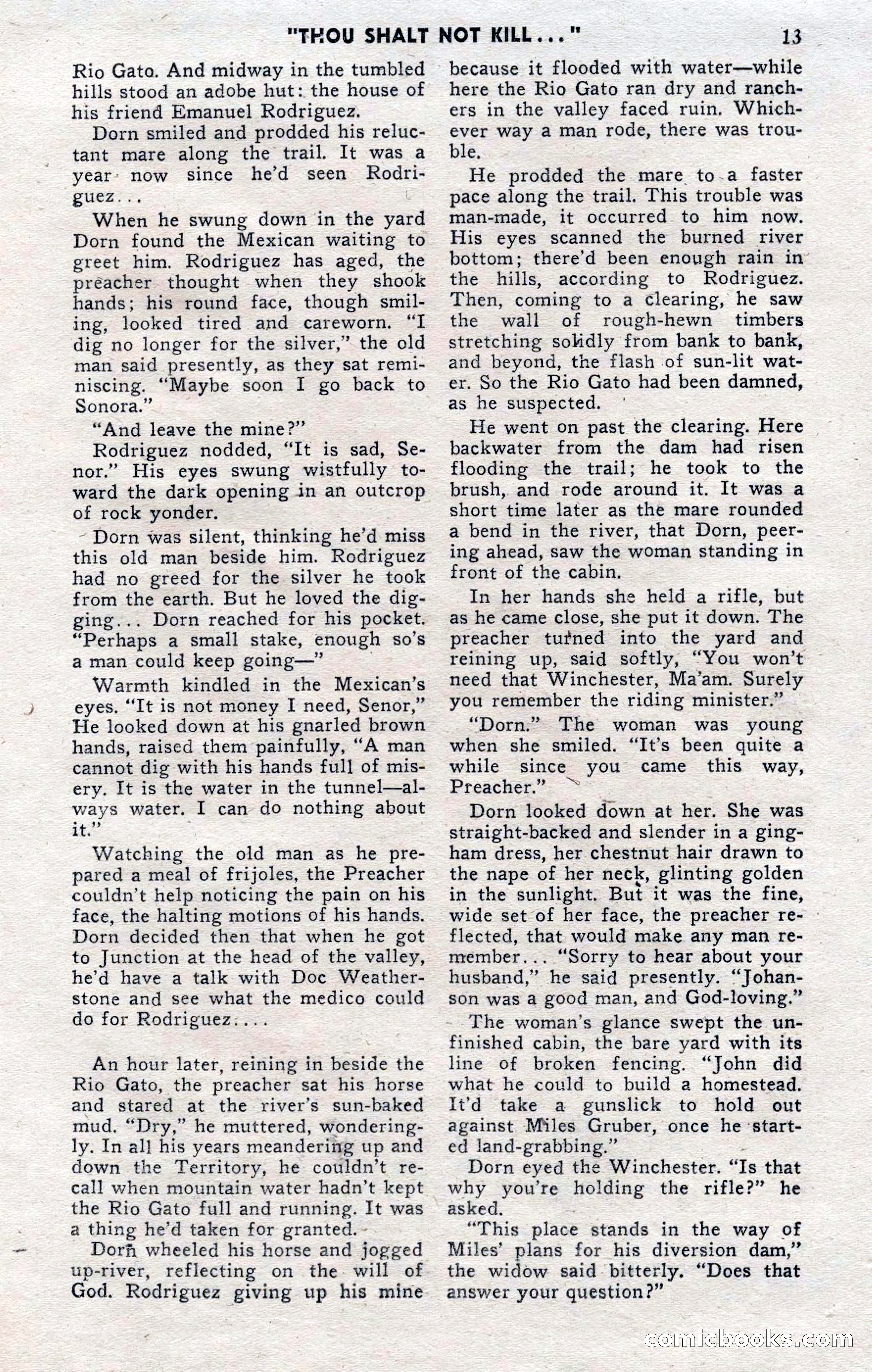 2-Gun Western, November 1955 — page 12 of 99