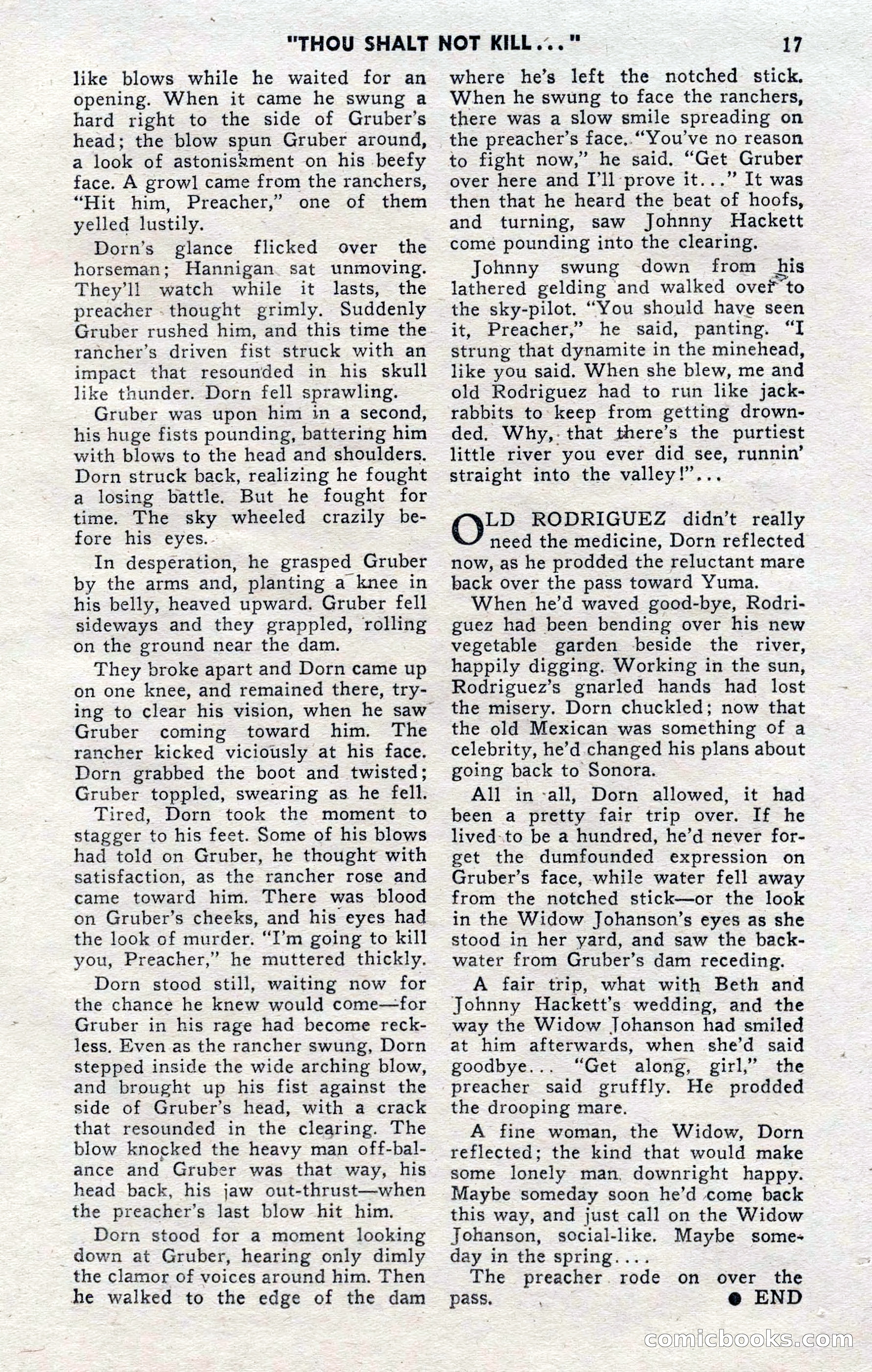 2-Gun Western, November 1955 — page 16 of 99