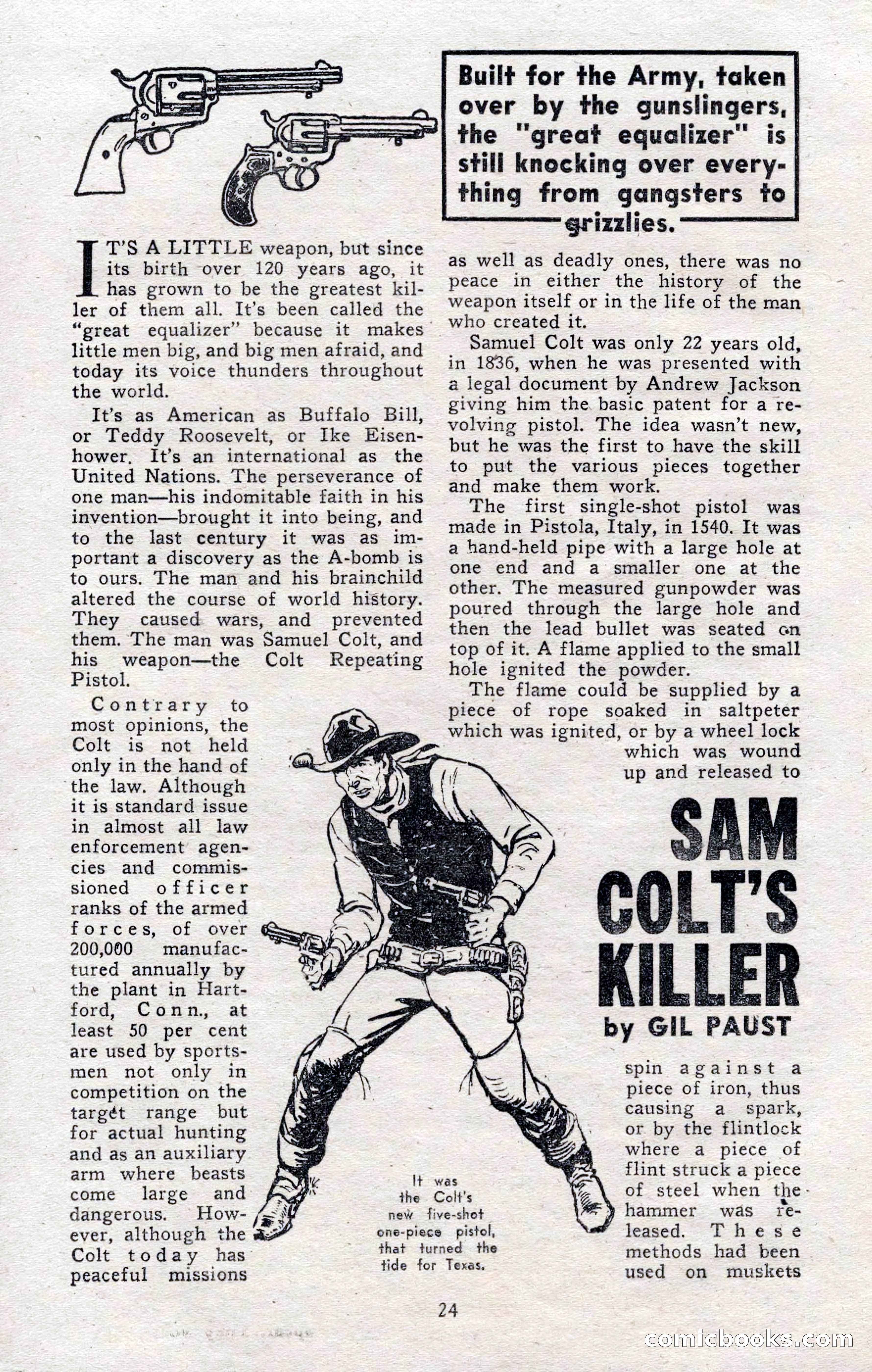 2-Gun Western, November 1955 — page 23 of 99