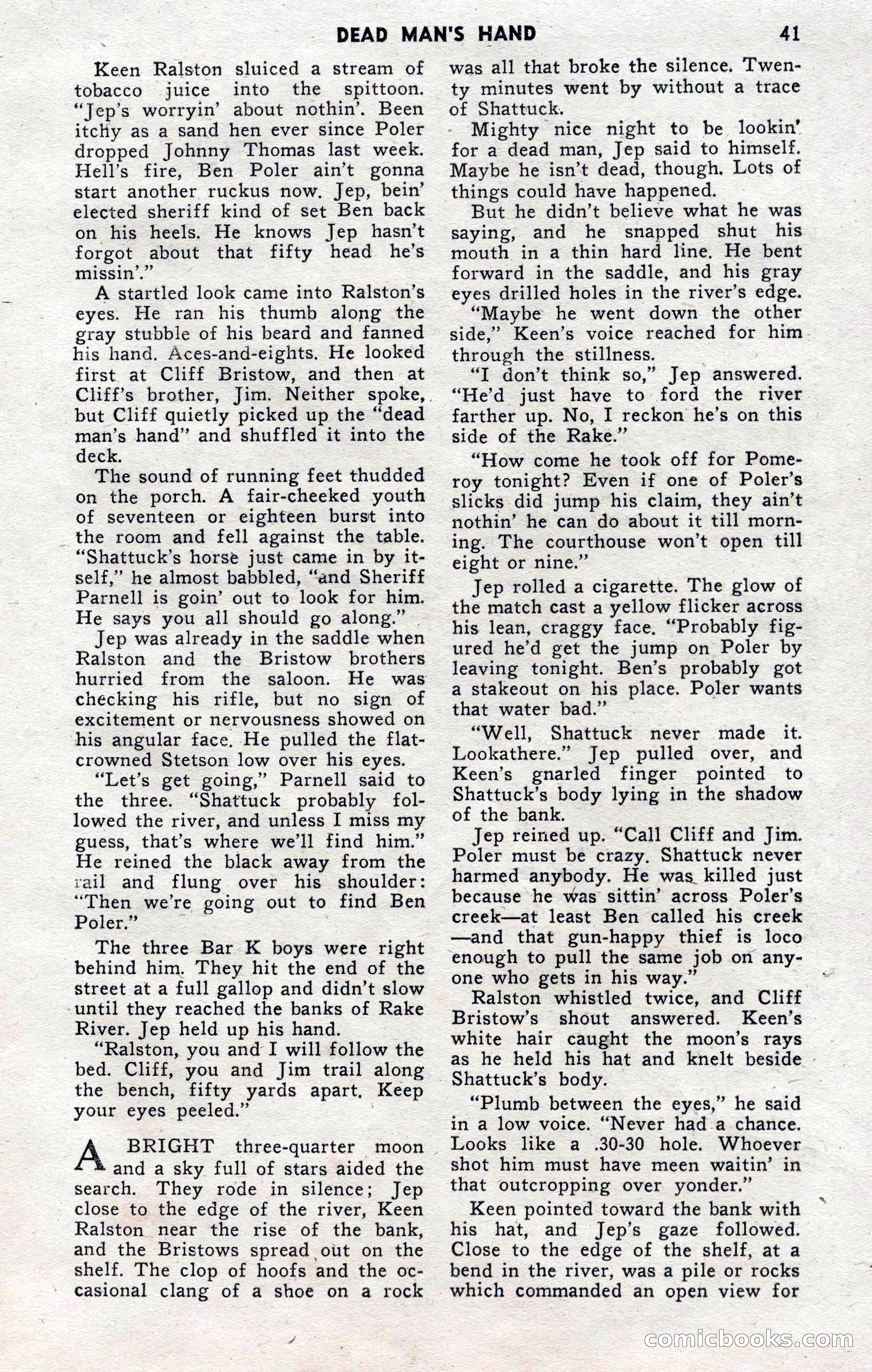 2-Gun Western, November 1955 — page 40 of 99