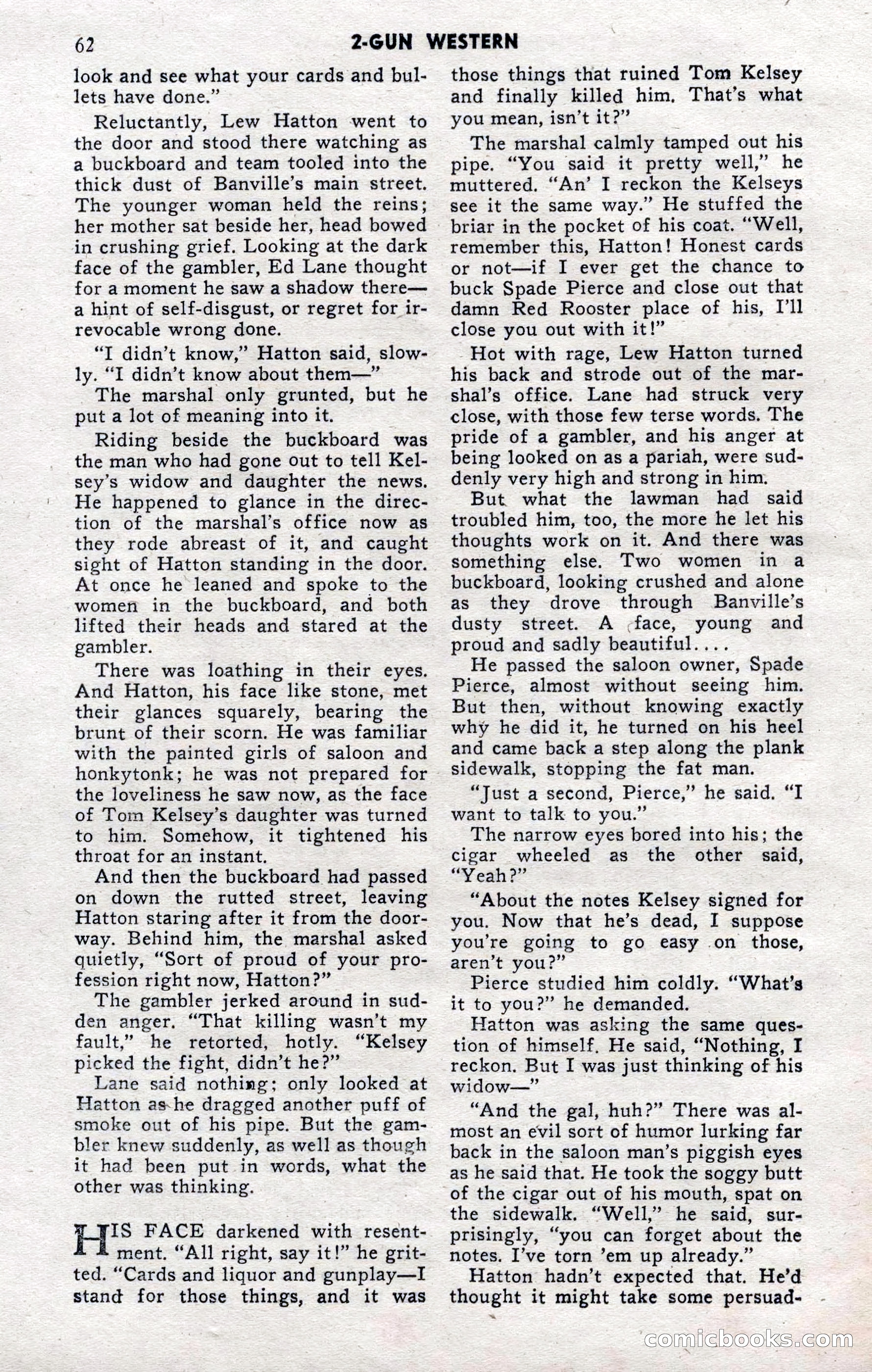 2-Gun Western, November 1955 — page 61 of 99