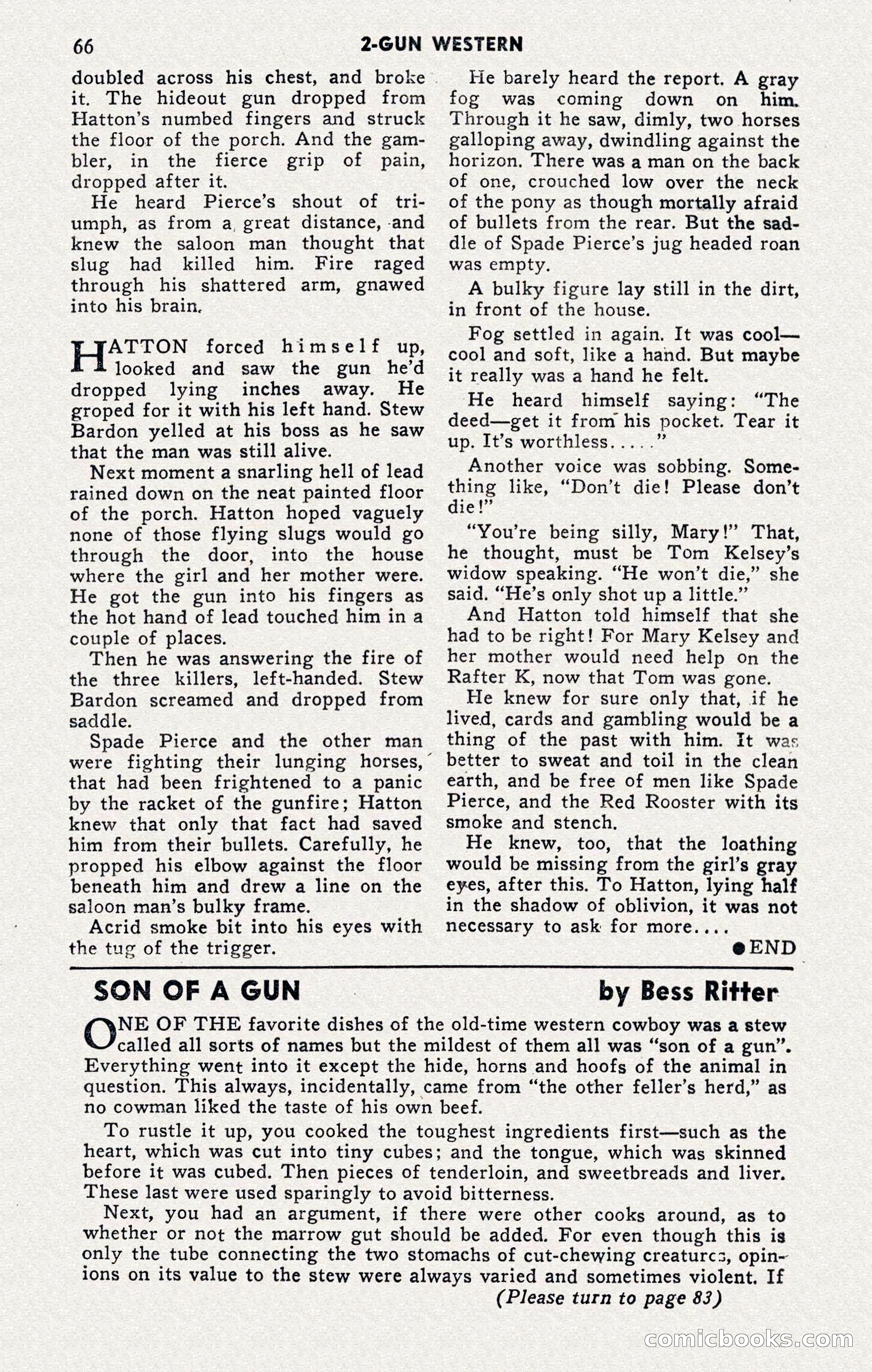 2-Gun Western, November 1955 — page 65 of 99