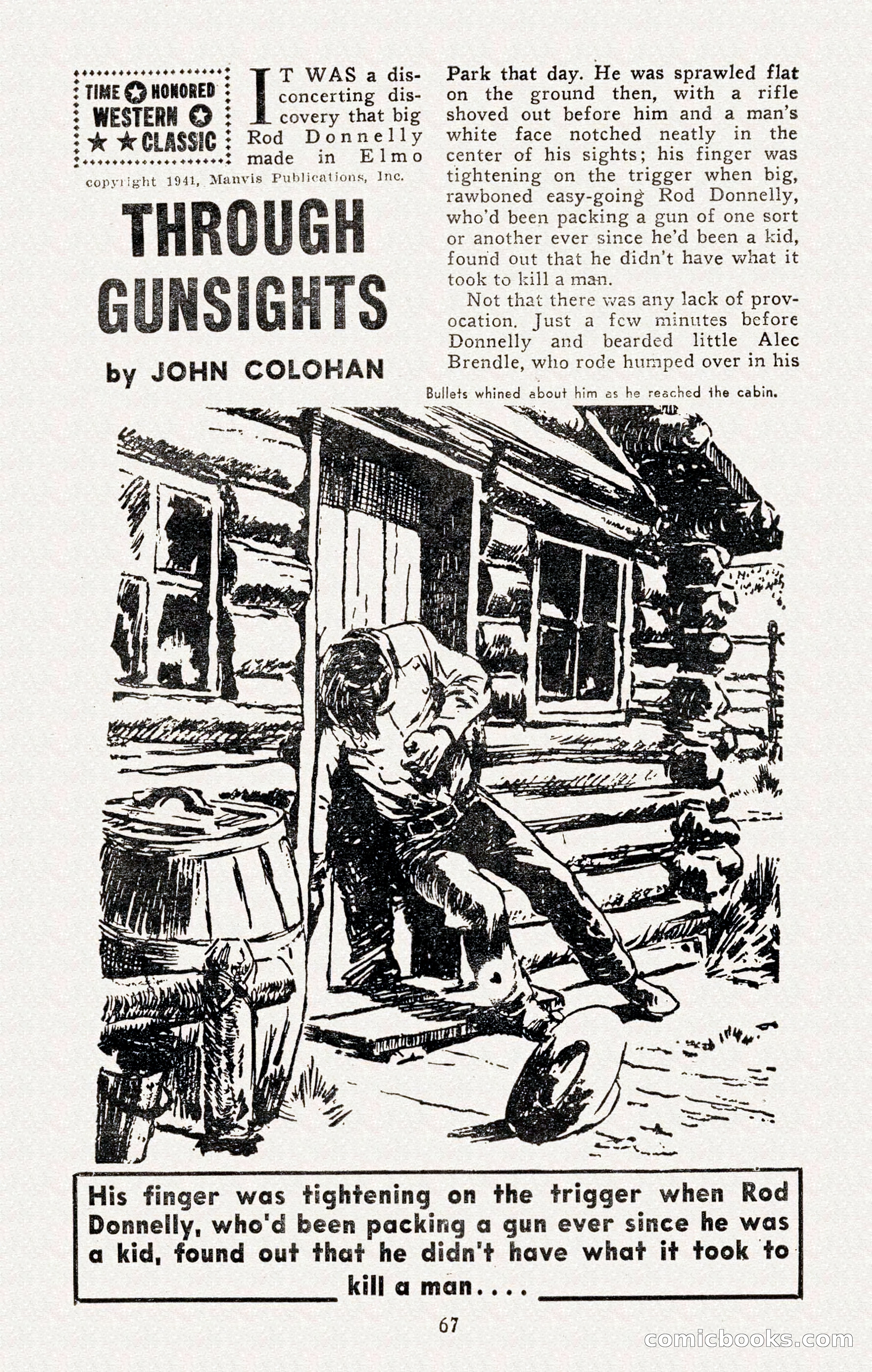 2-Gun Western, November 1955 — page 66 of 99