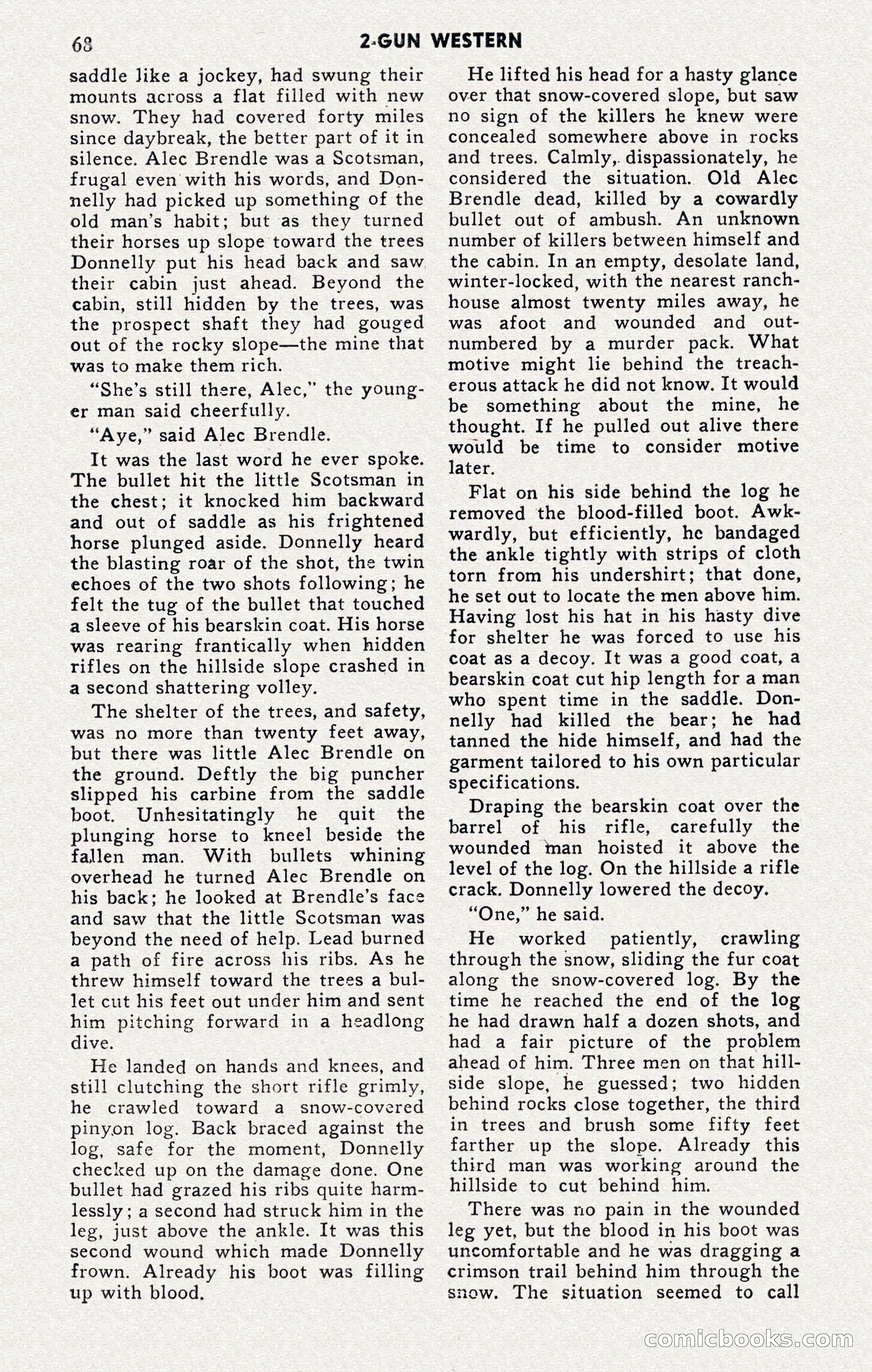 2-Gun Western, November 1955 — page 67 of 99